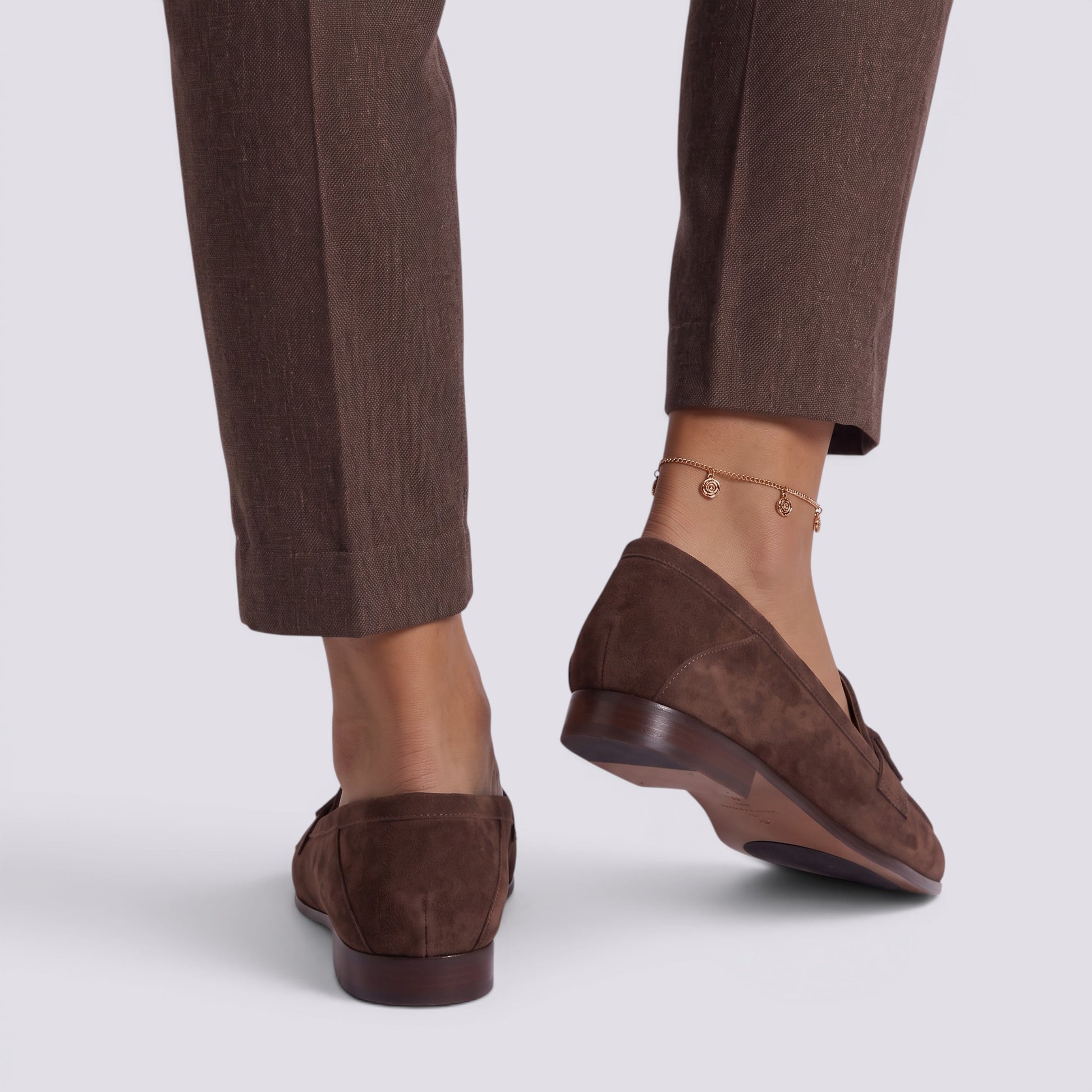Zapatos Mujer Mocasines Tacón Bajo Elegantes