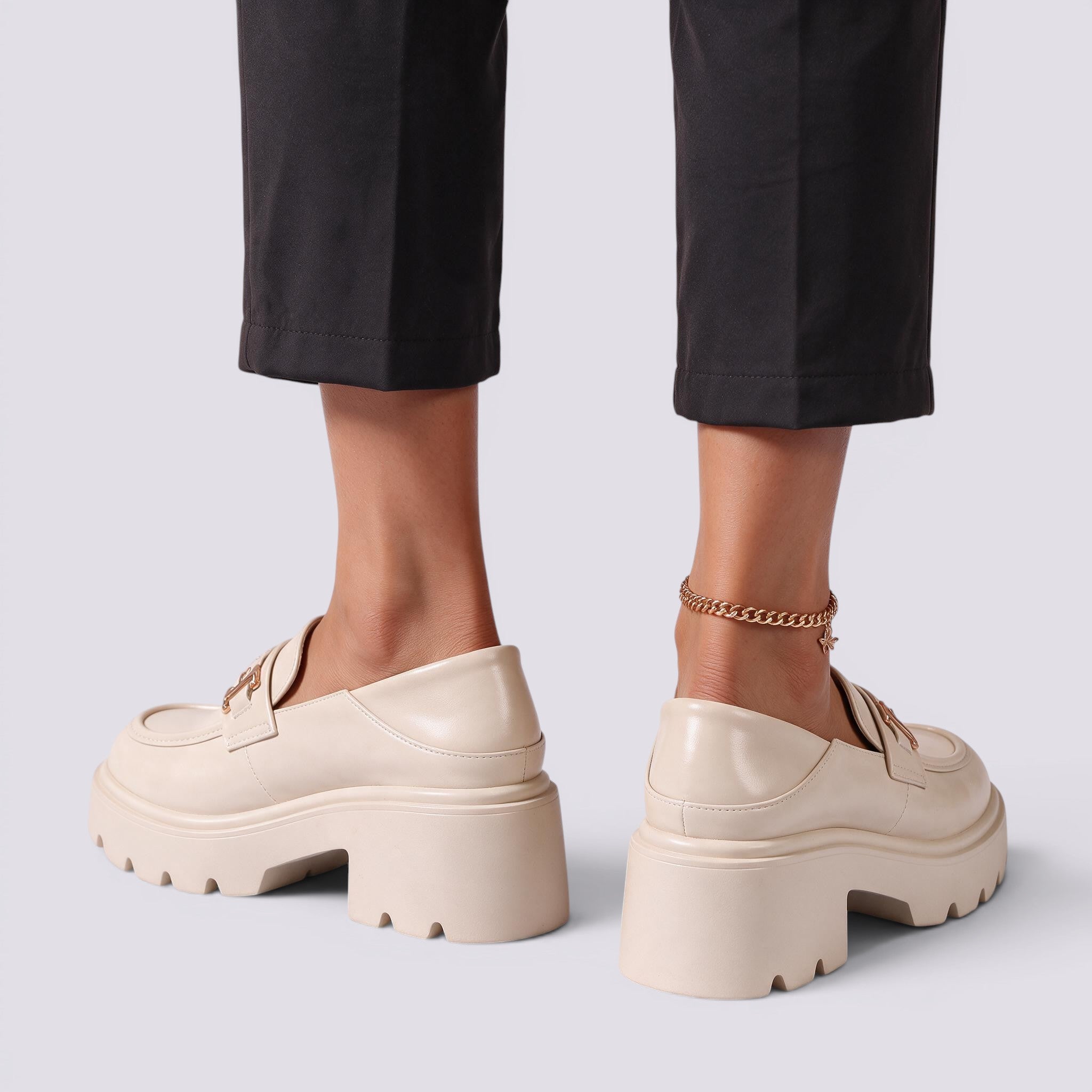 Zapatos Mujer de Tacón Grueso