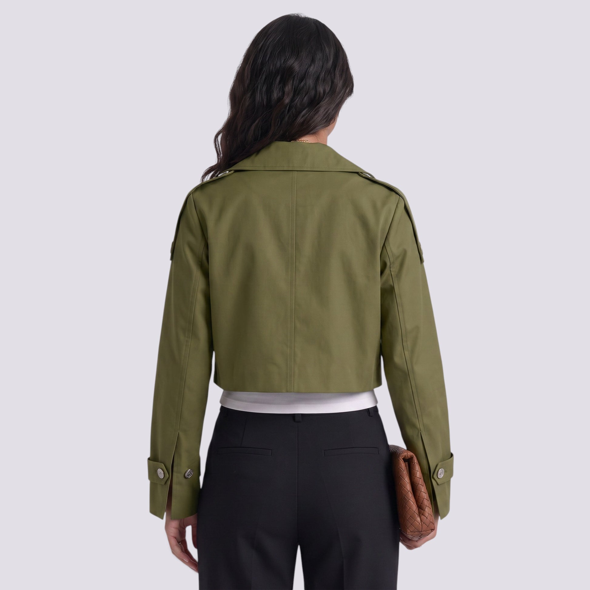 Chaqueta Corta Mujer Doble Botonadura