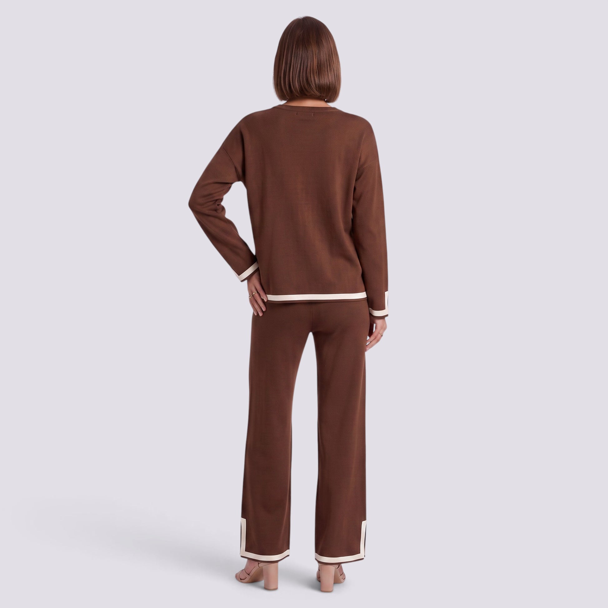 Conjunto Mujer Dos Piezas de Punto