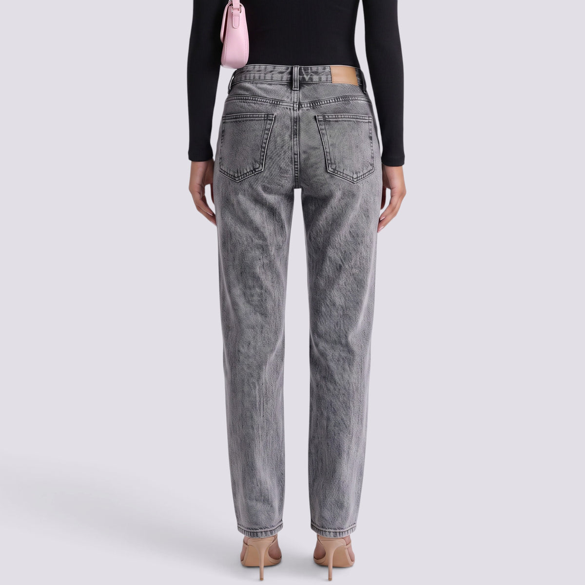 Pantalones Vaqueros Mujer Rectos Tiro Bajo