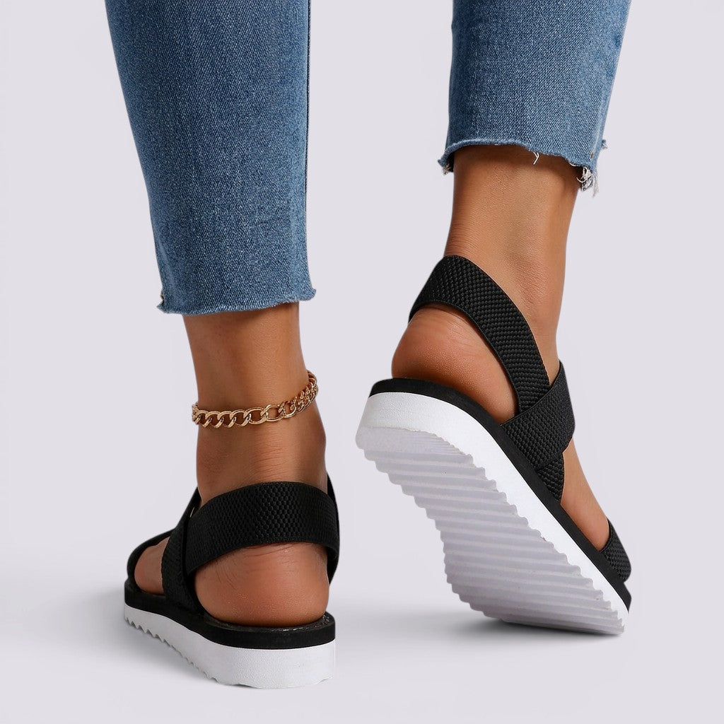 Sandalias Planas Mujer con Plataforma Verano