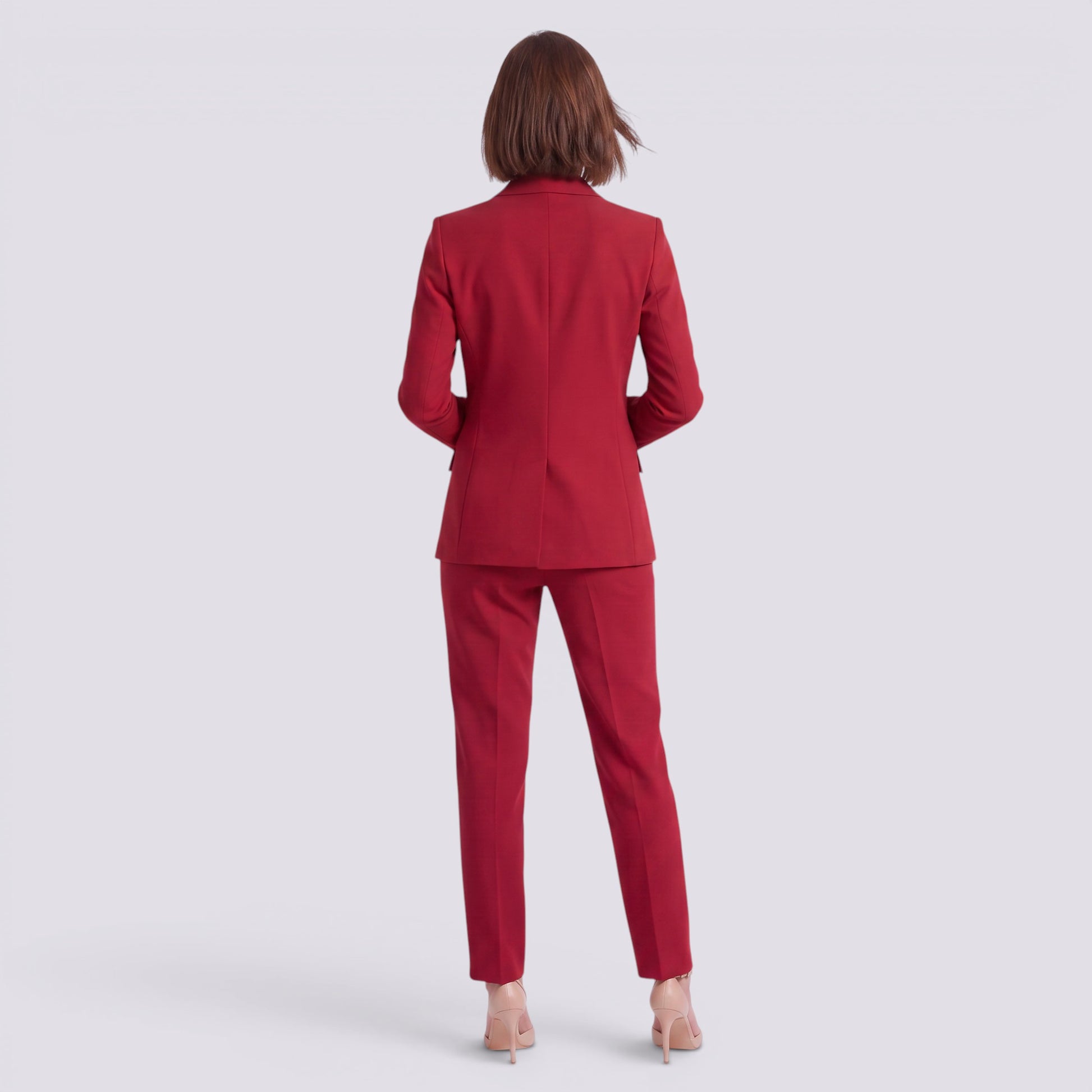 Traje de Chaqueta Mujer Elegante de Dos Piezas