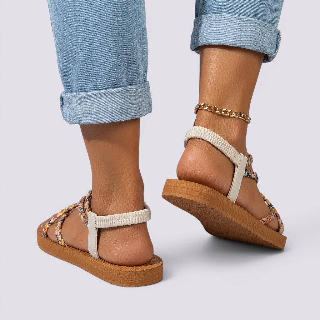 Sandalias Planas Mujer Verano Casual Cómodas