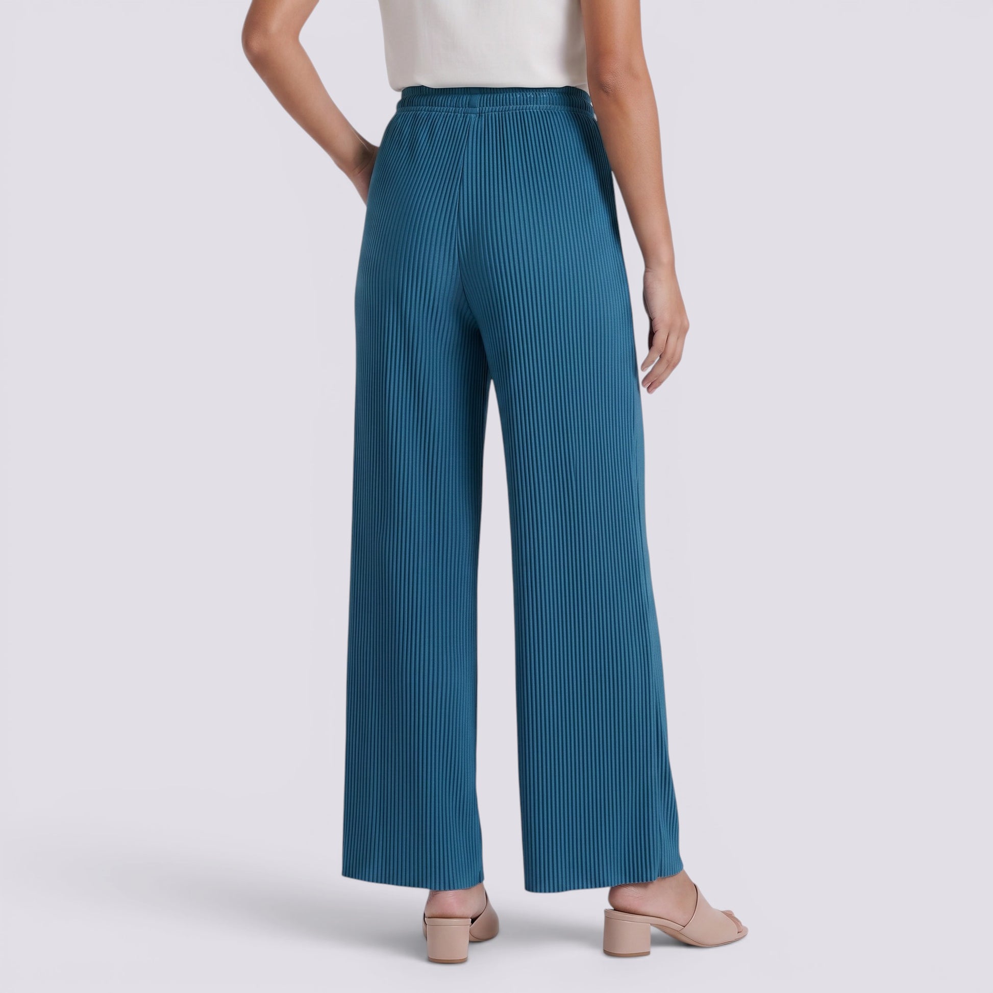 Pantalón Palazzo Mujer Verano Fluido Verano