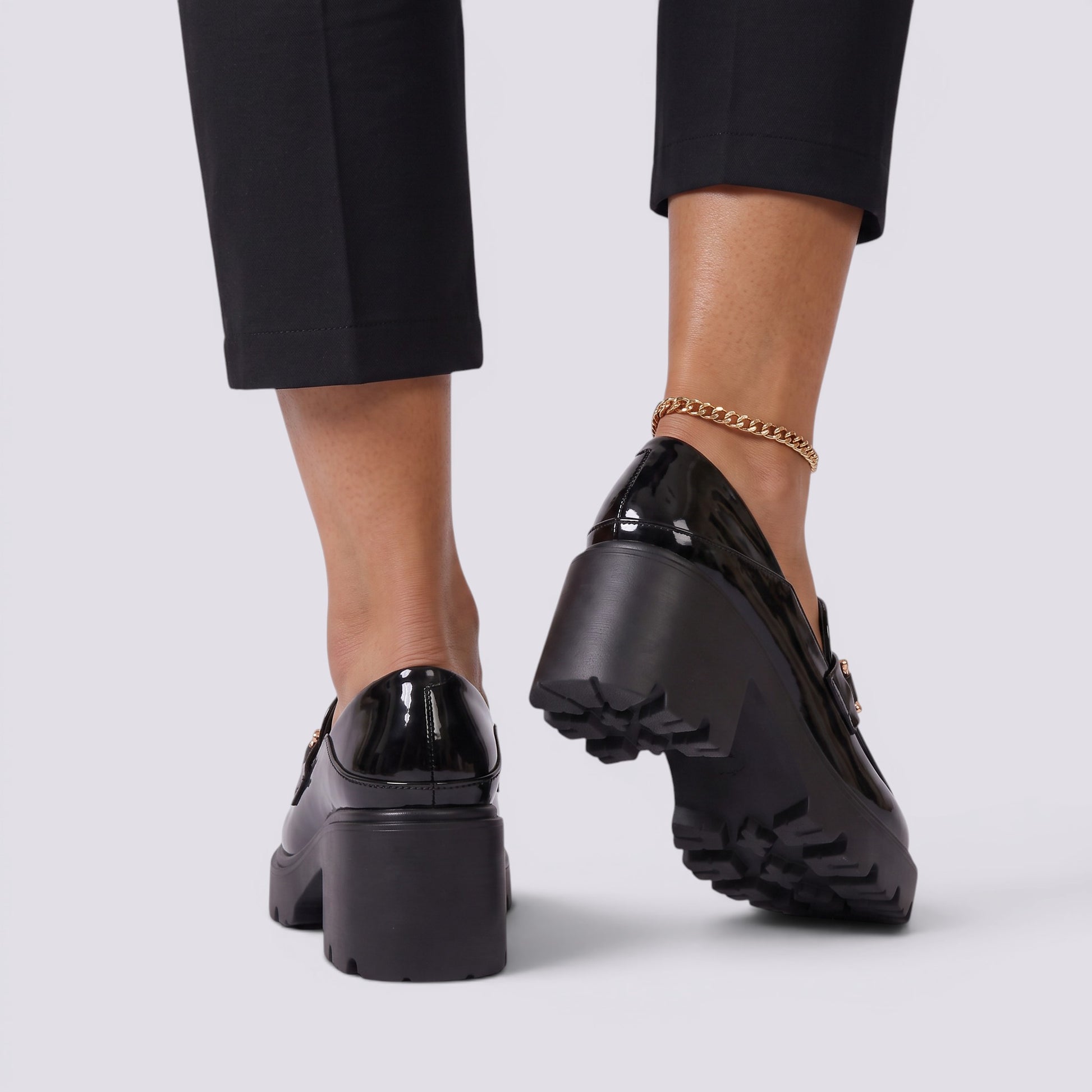 Zapatos Mujer de Tacón Grueso