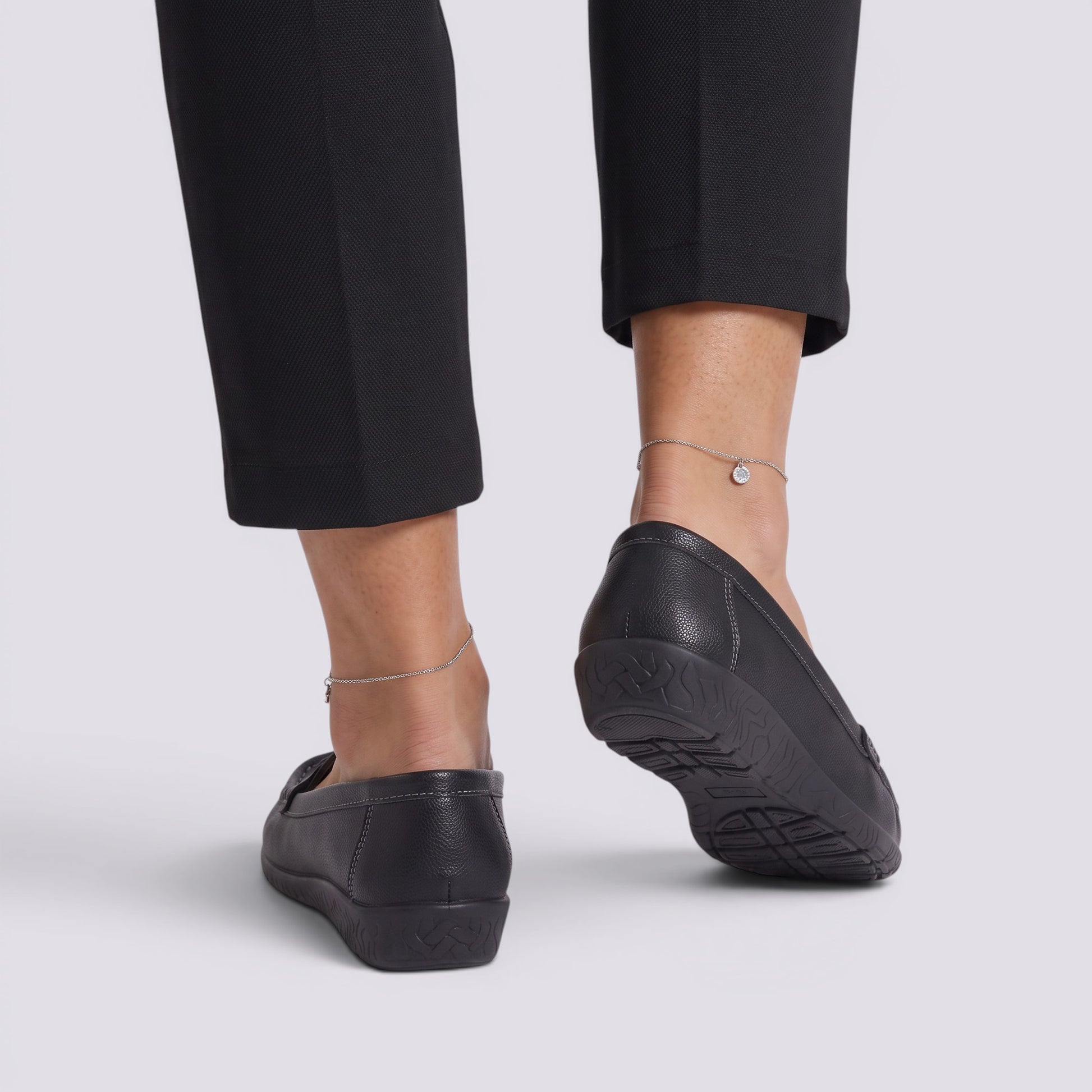 Mocasines Mujer Cómodos y Elegantes Planos Costura Vista