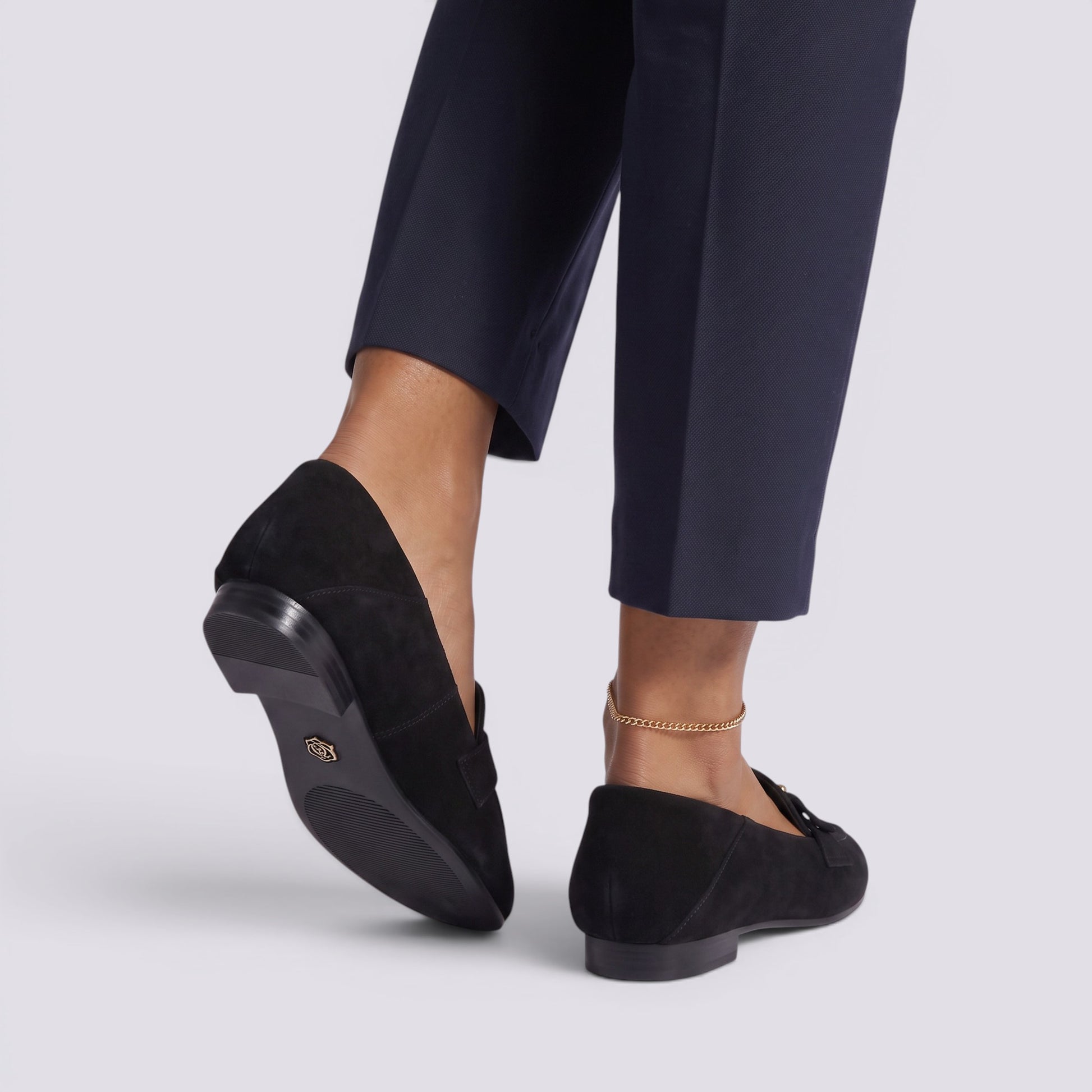 Zapatos Mujer Mocasines Tacón Bajo Elegantes