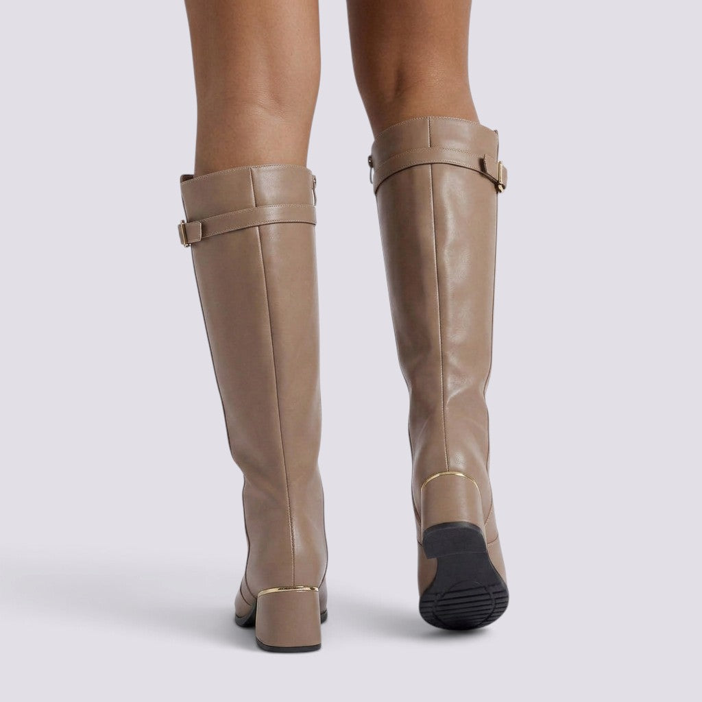 Botas Altas Mujer con Hebilla
