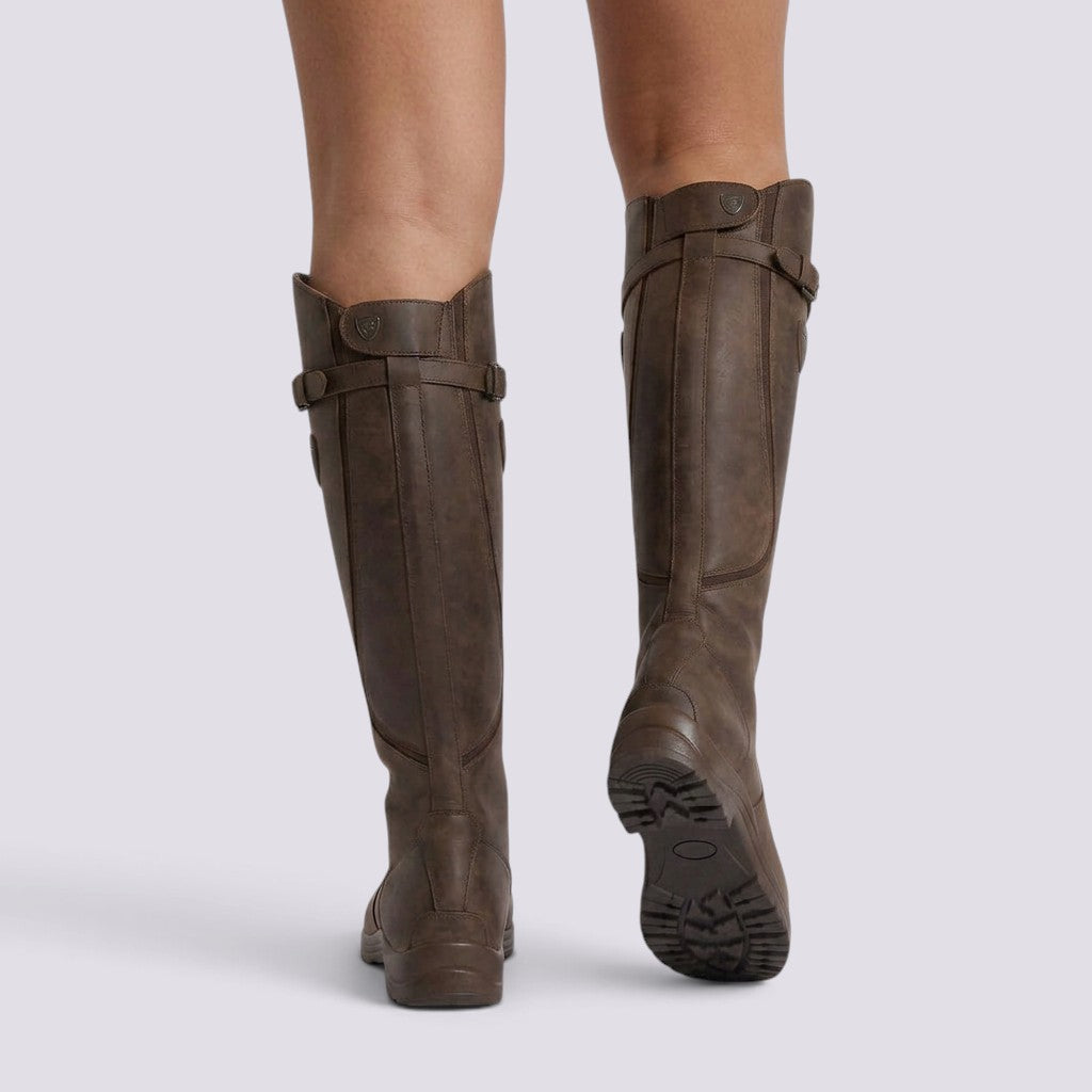 Botas Mujer Caña Media Tacón Grueso