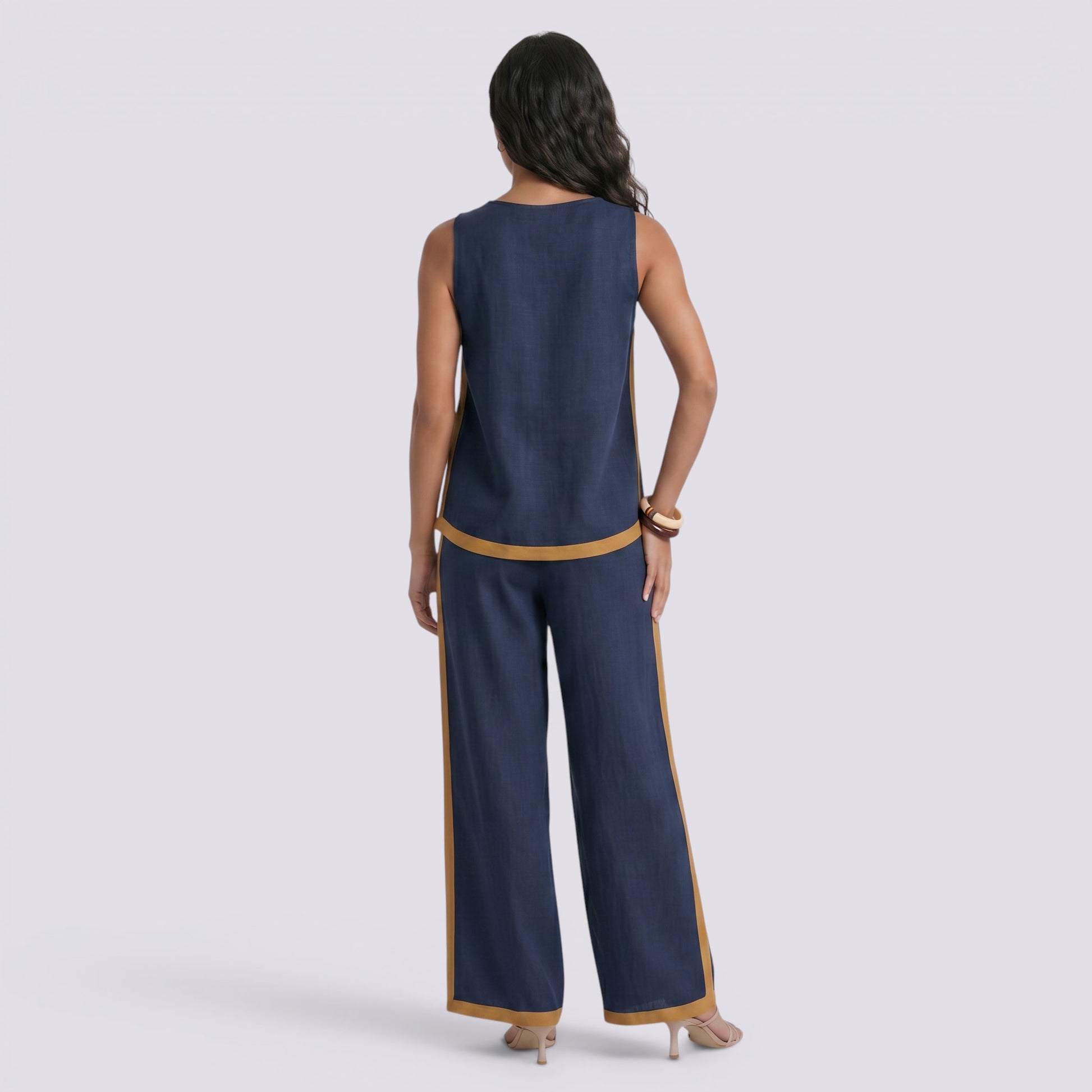 Conjunto Mujer Dos Piezas Elegante Verano