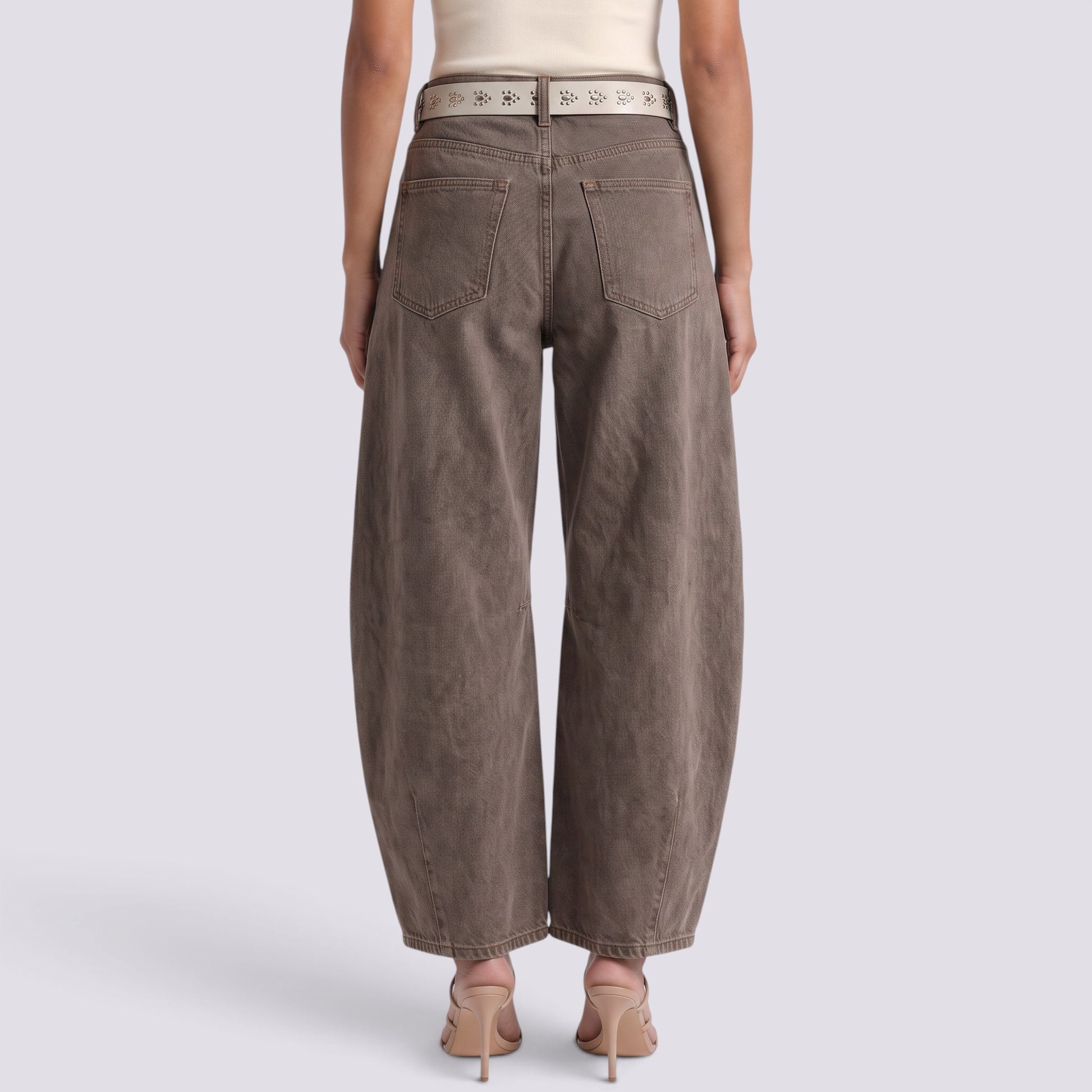 Pantalón Ancho Mujer Fluido Elegante
