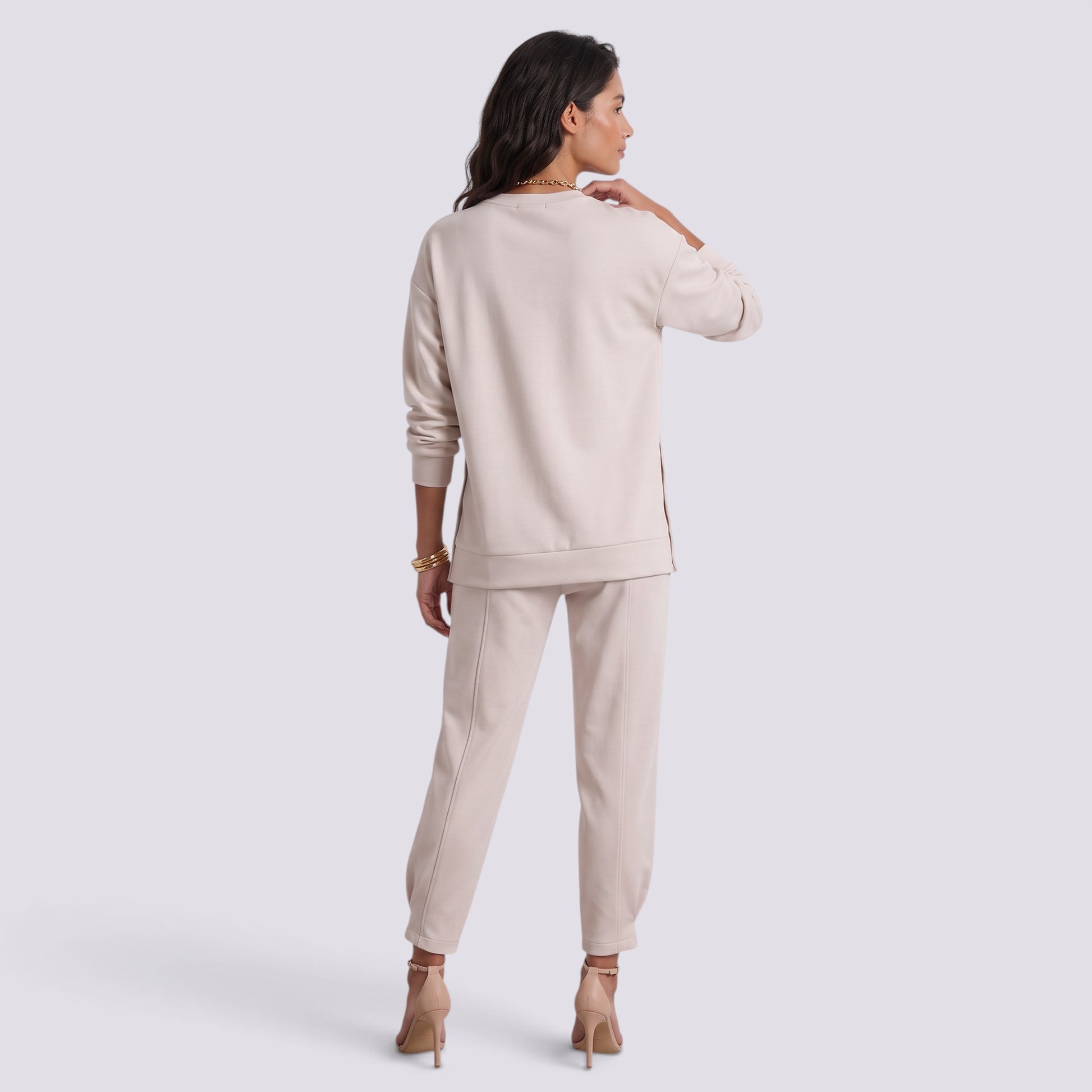 Conjunto Dos Piezas Mujer Camisa Pantalón Tobillero