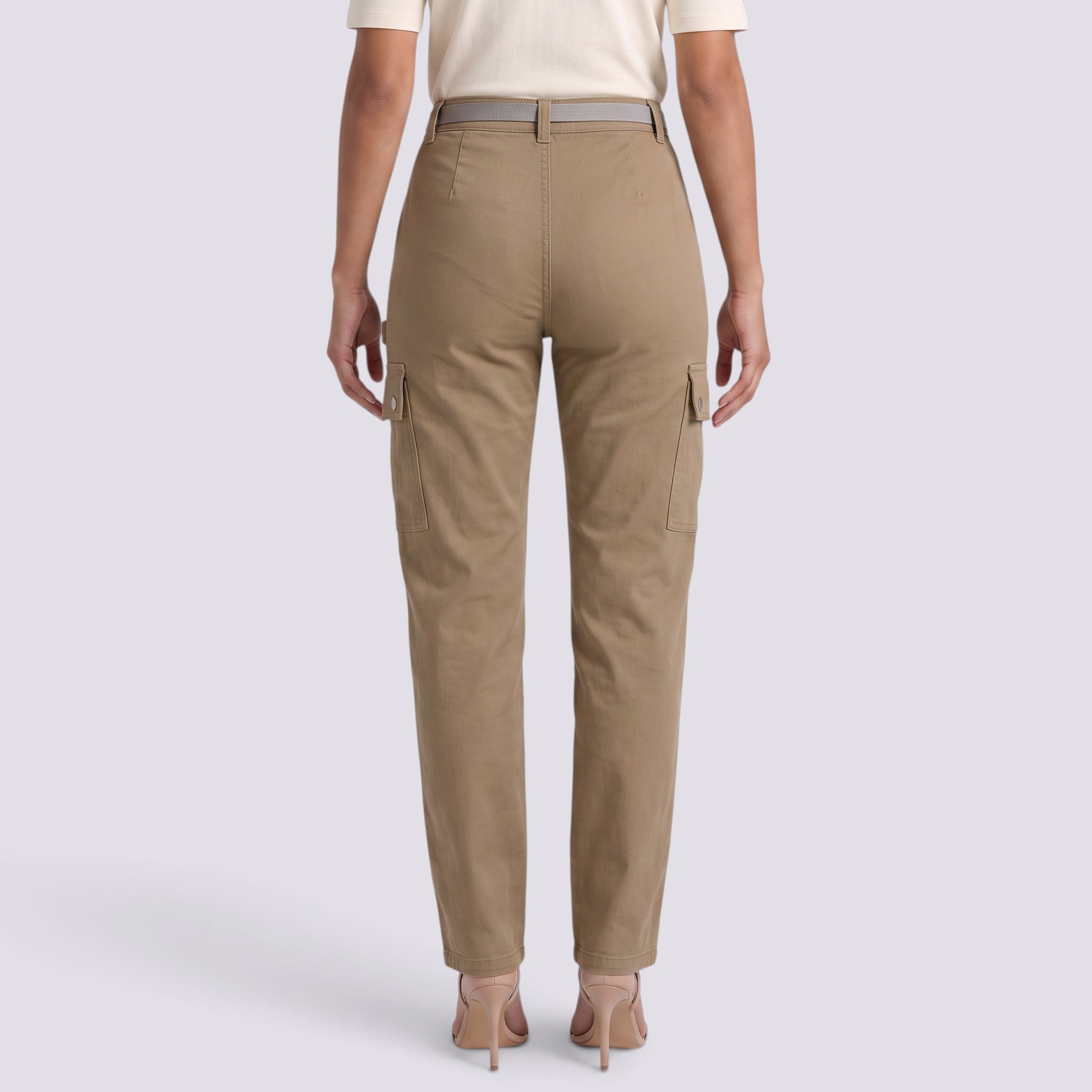 Pantalón Cargo Mujer Tiro Alto