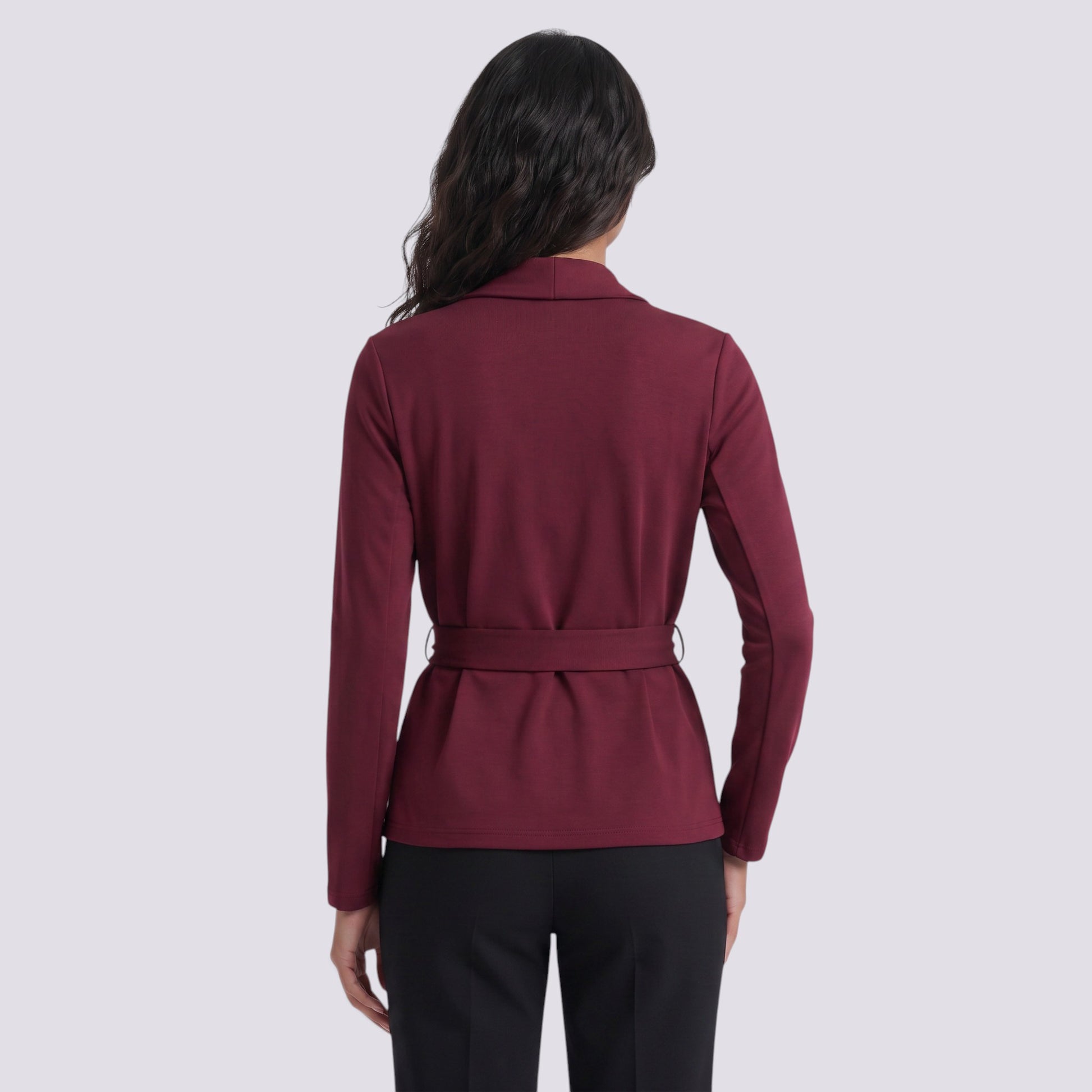 Cárdigan Mujer Manga Larga Elegante