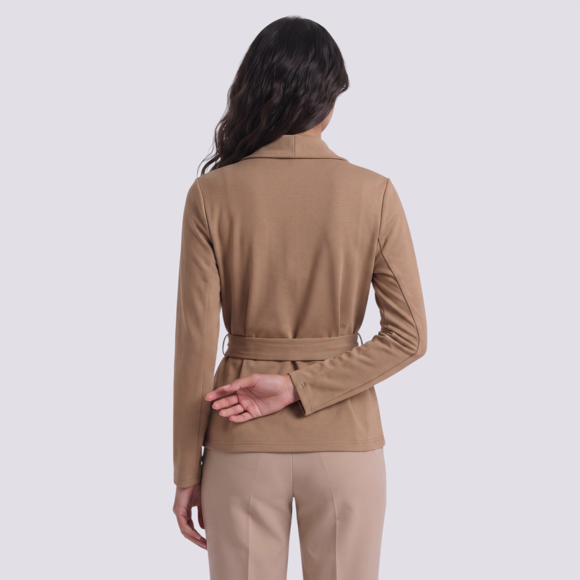 Cárdigan Mujer Manga Larga Elegante
