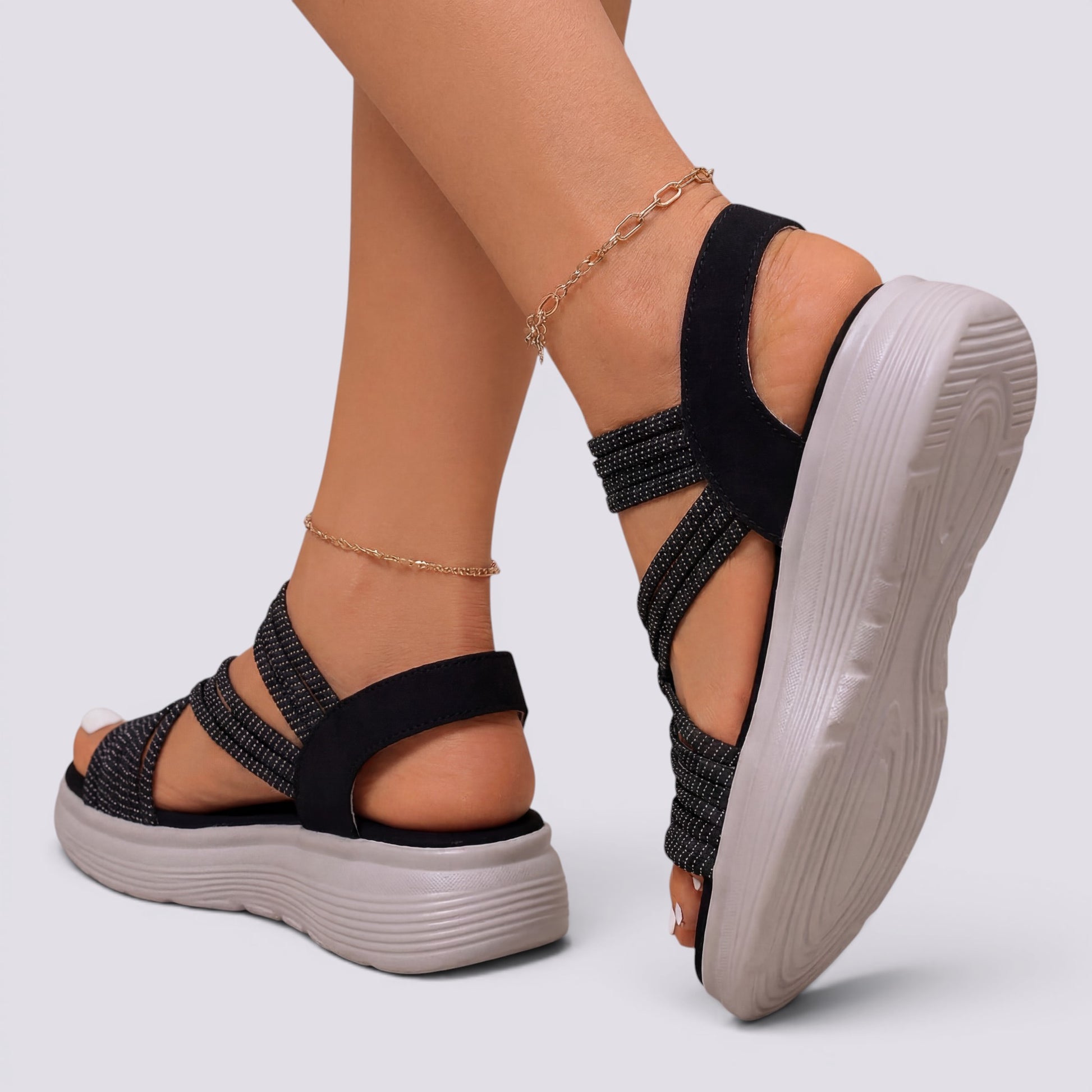 Sandalias Cuña Mujer Verano