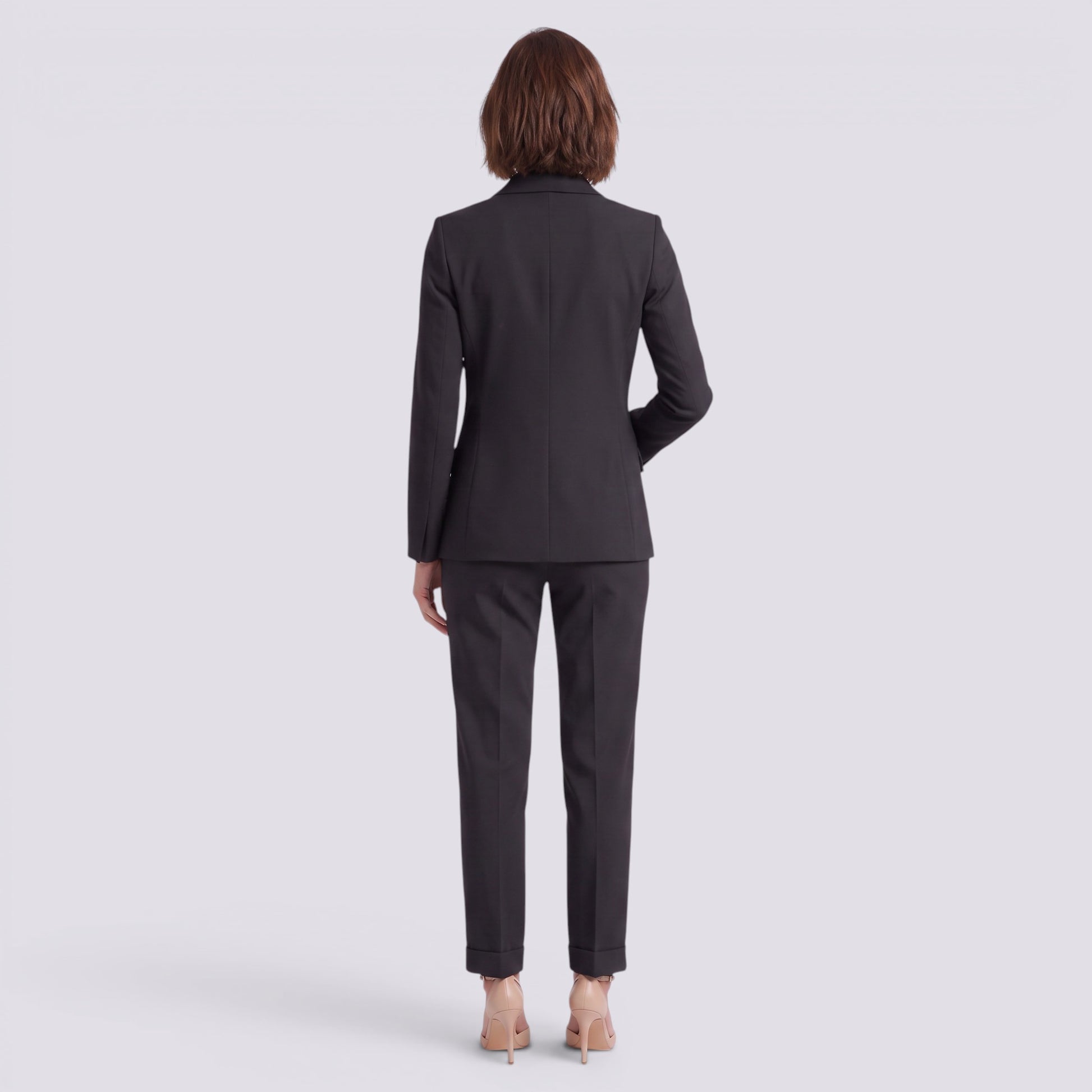 Traje de Chaqueta Mujer Elegante de Dos Piezas