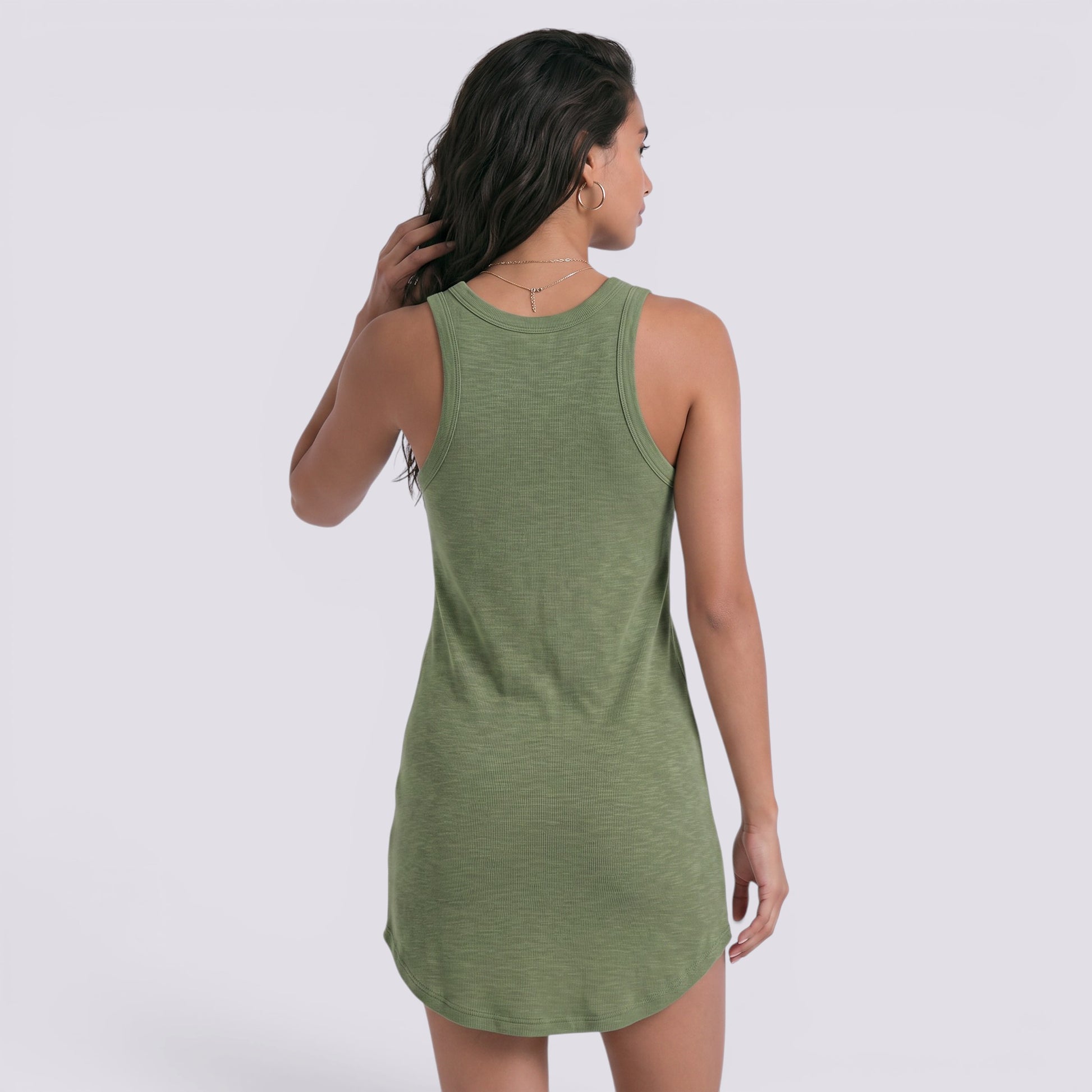 Camiseta Sin Mangas Mujer Cuello Verano