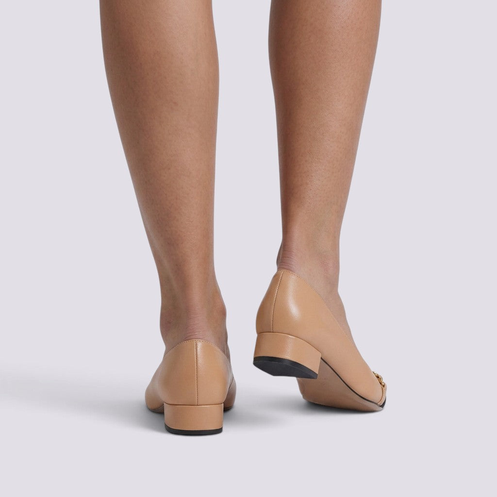 Zapatos Planos Mujer de Piel