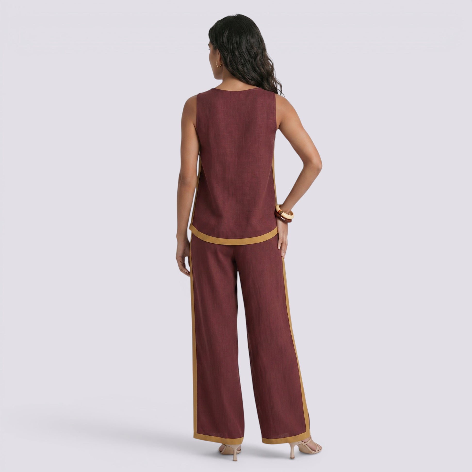 Conjunto Mujer Dos Piezas Elegante Verano