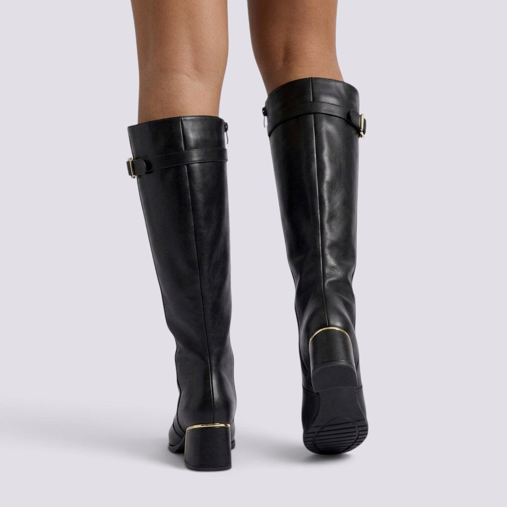 Botas Altas Mujer con Hebilla