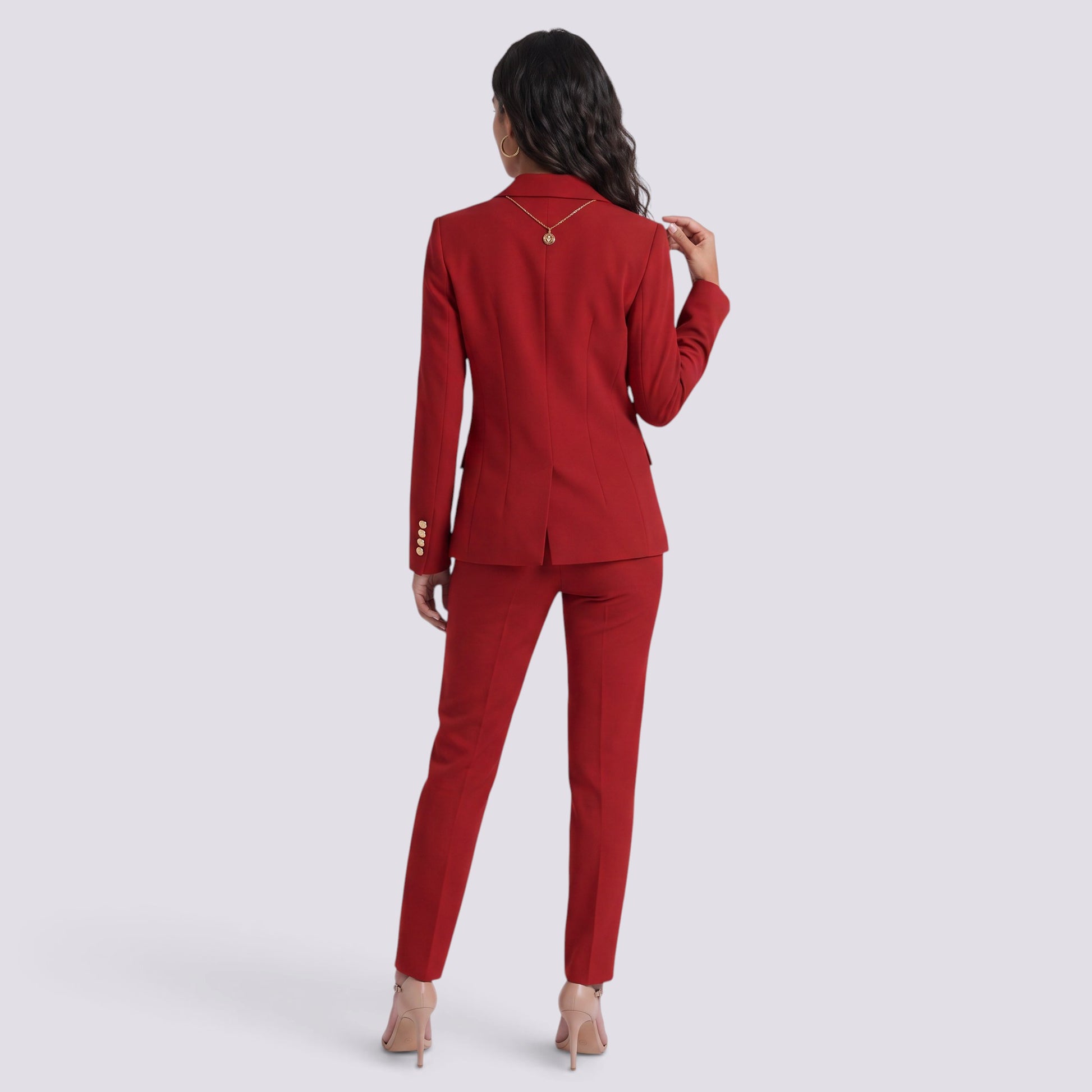 Conjunto Blazer Pantalón Mujer Entallado