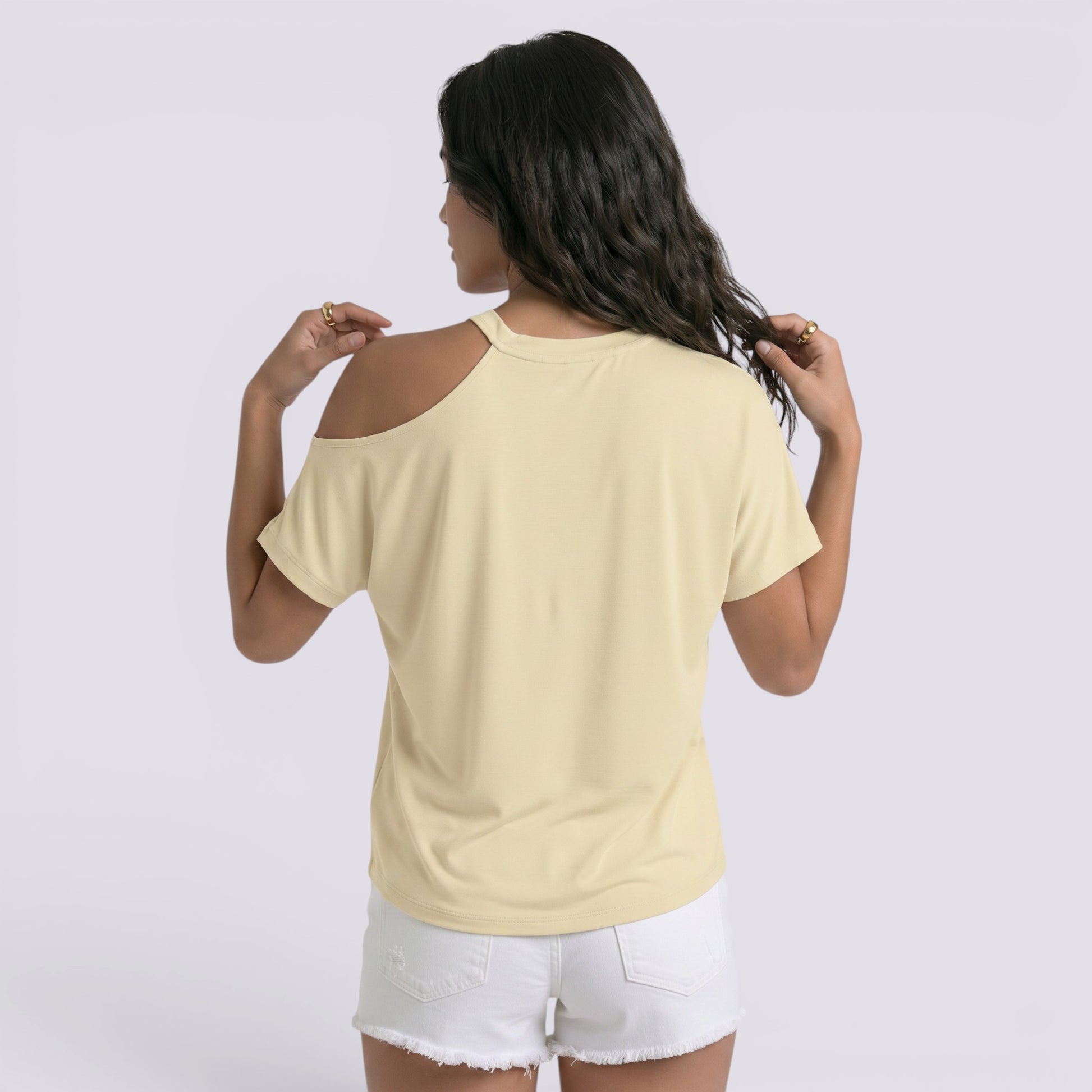 Camiseta Mujer Manga Larga Holgada