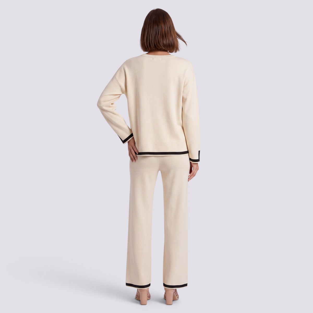 Conjunto Mujer Dos Piezas de Punto