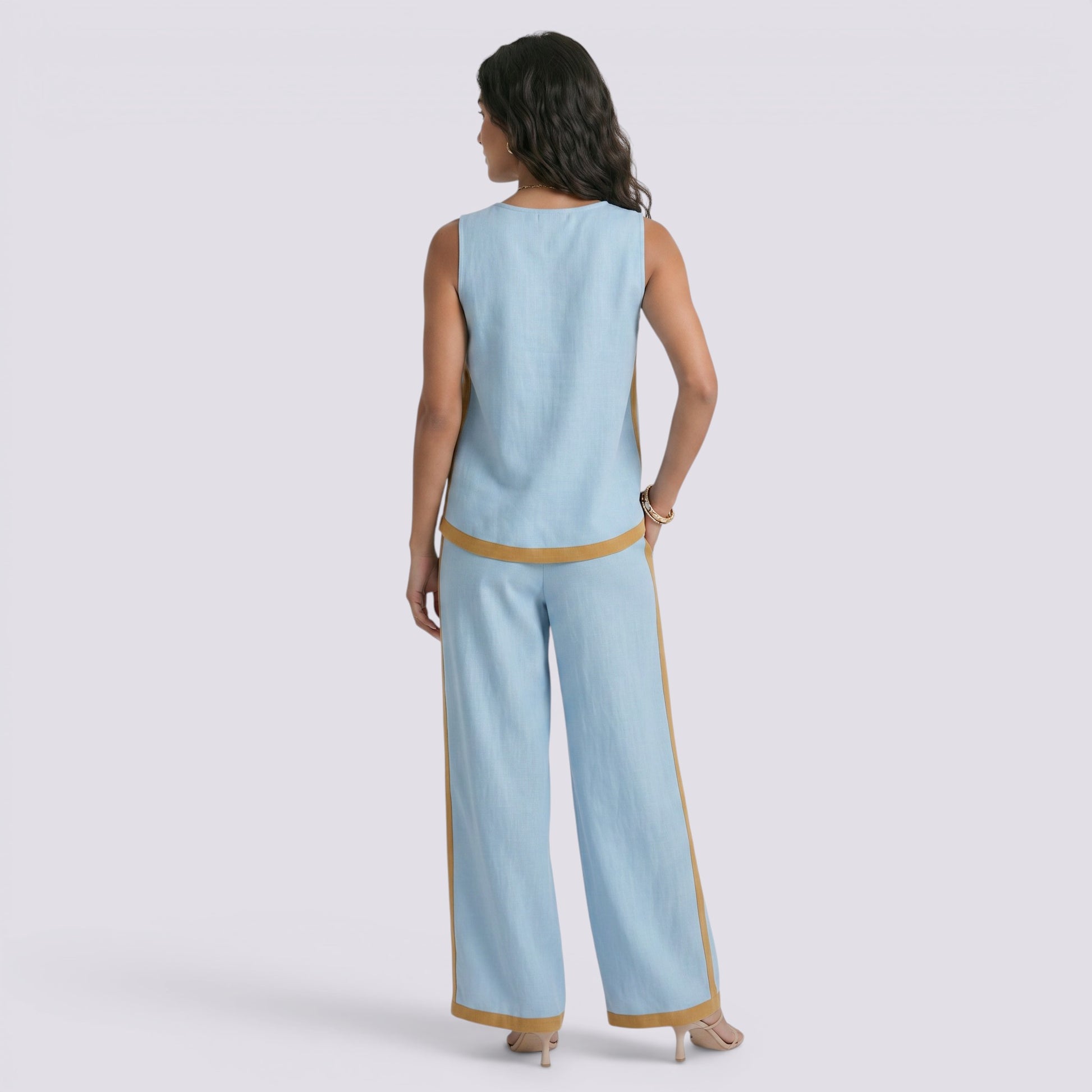 Conjunto Mujer Dos Piezas Elegante Verano