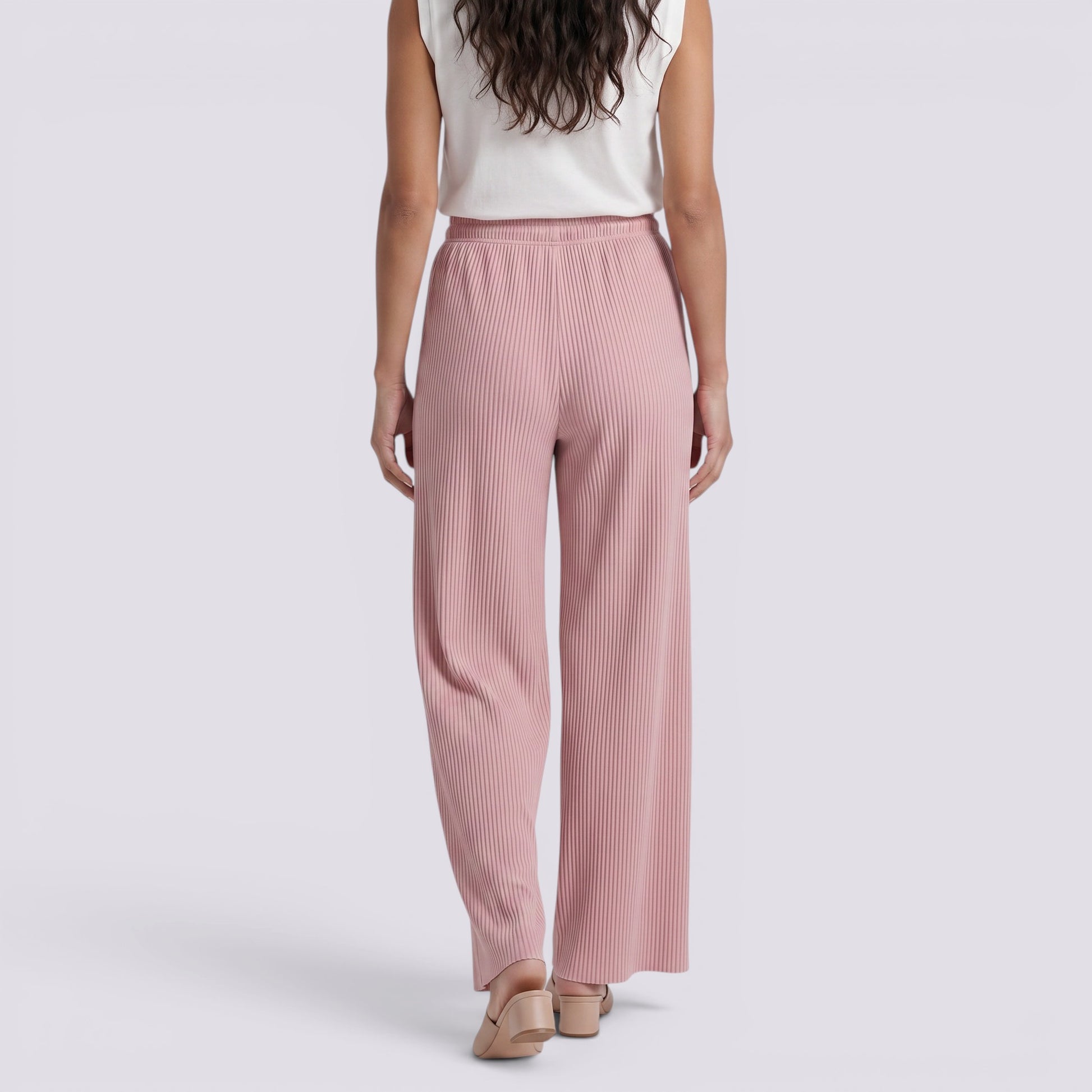 Pantalón Palazzo Mujer Verano Fluido Verano