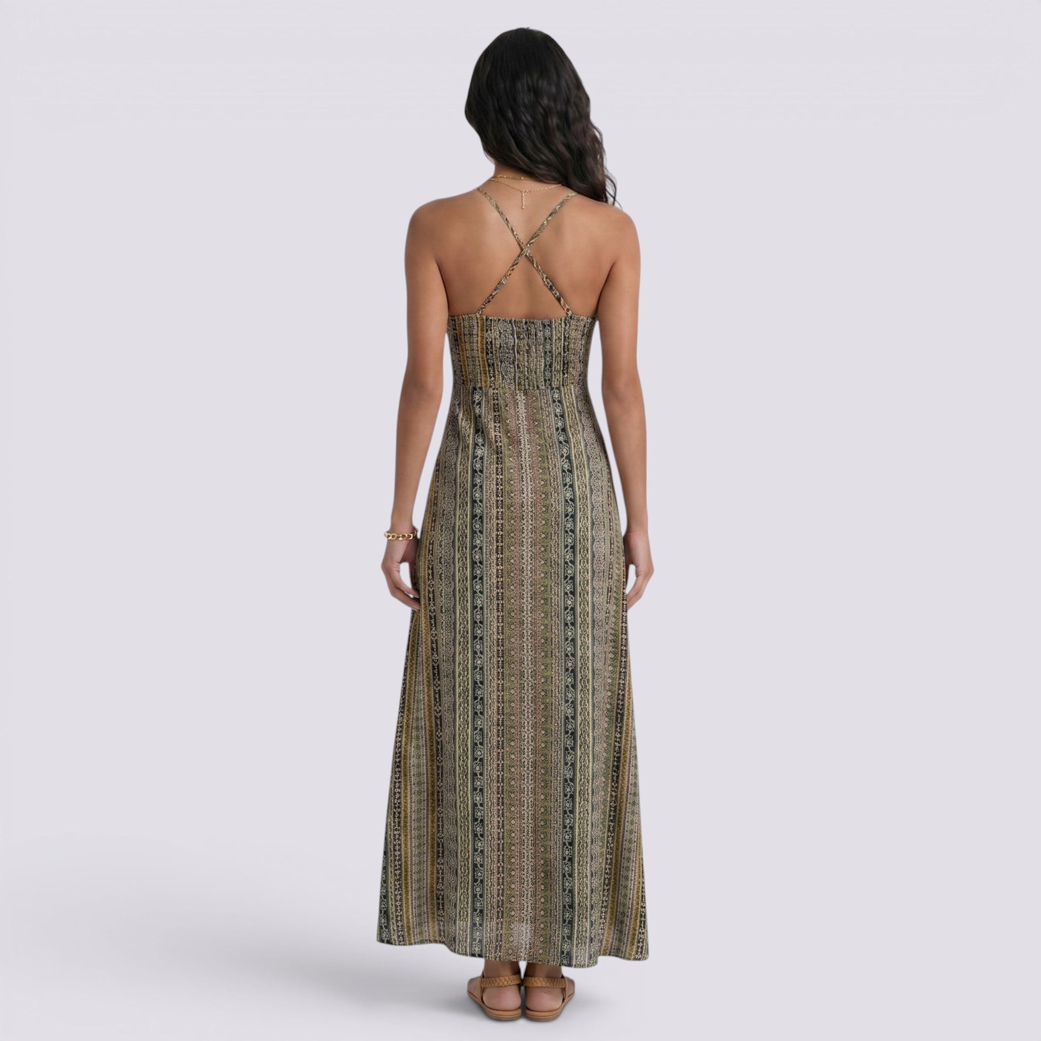 Vestido Maxi Largo Boho Mujer Verano