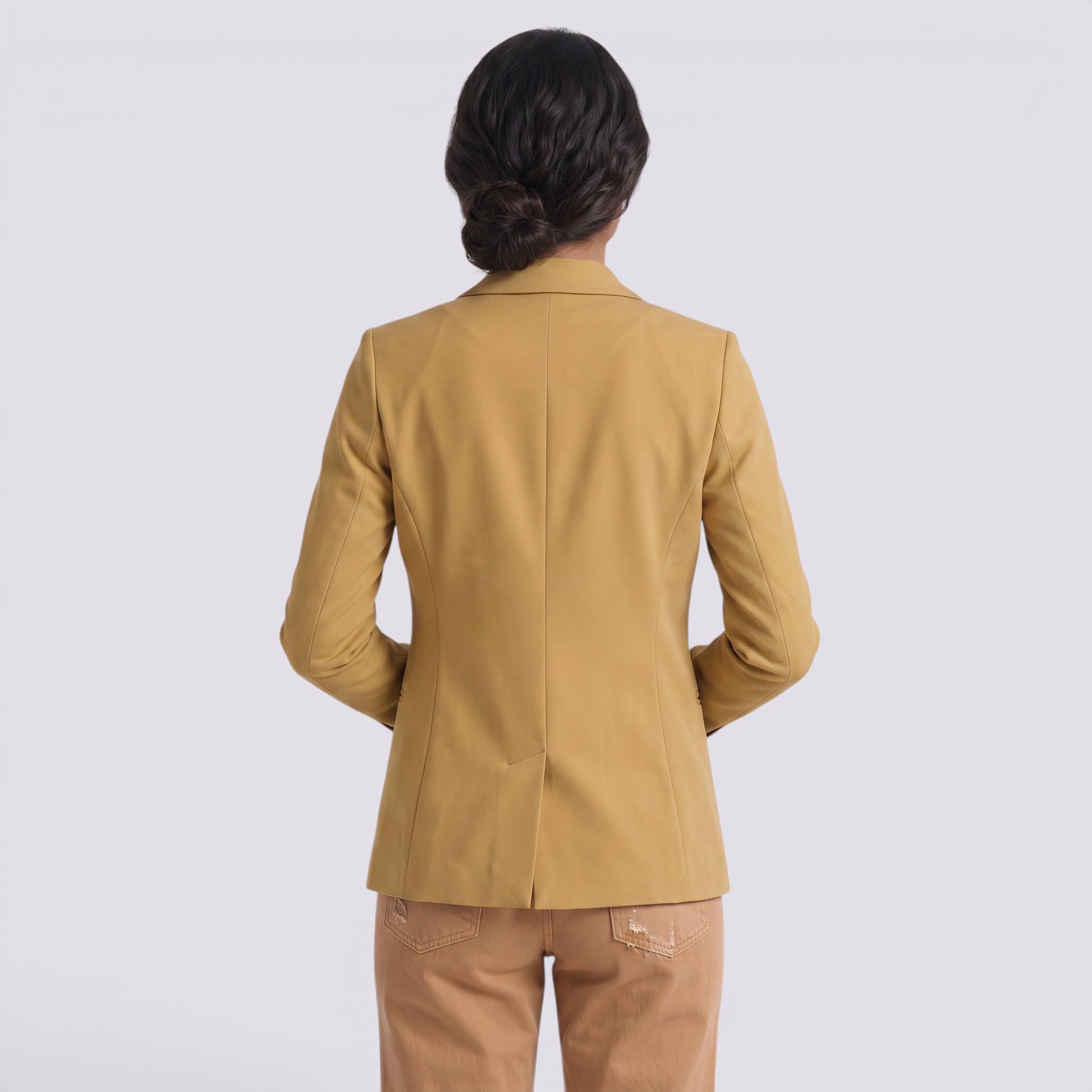 Blazer Mujer Entallado Elegante Americana