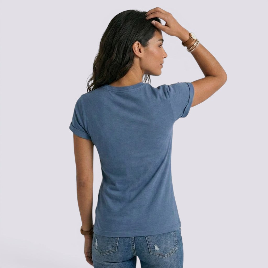 Camiseta Mujer Manga Corta Estampada