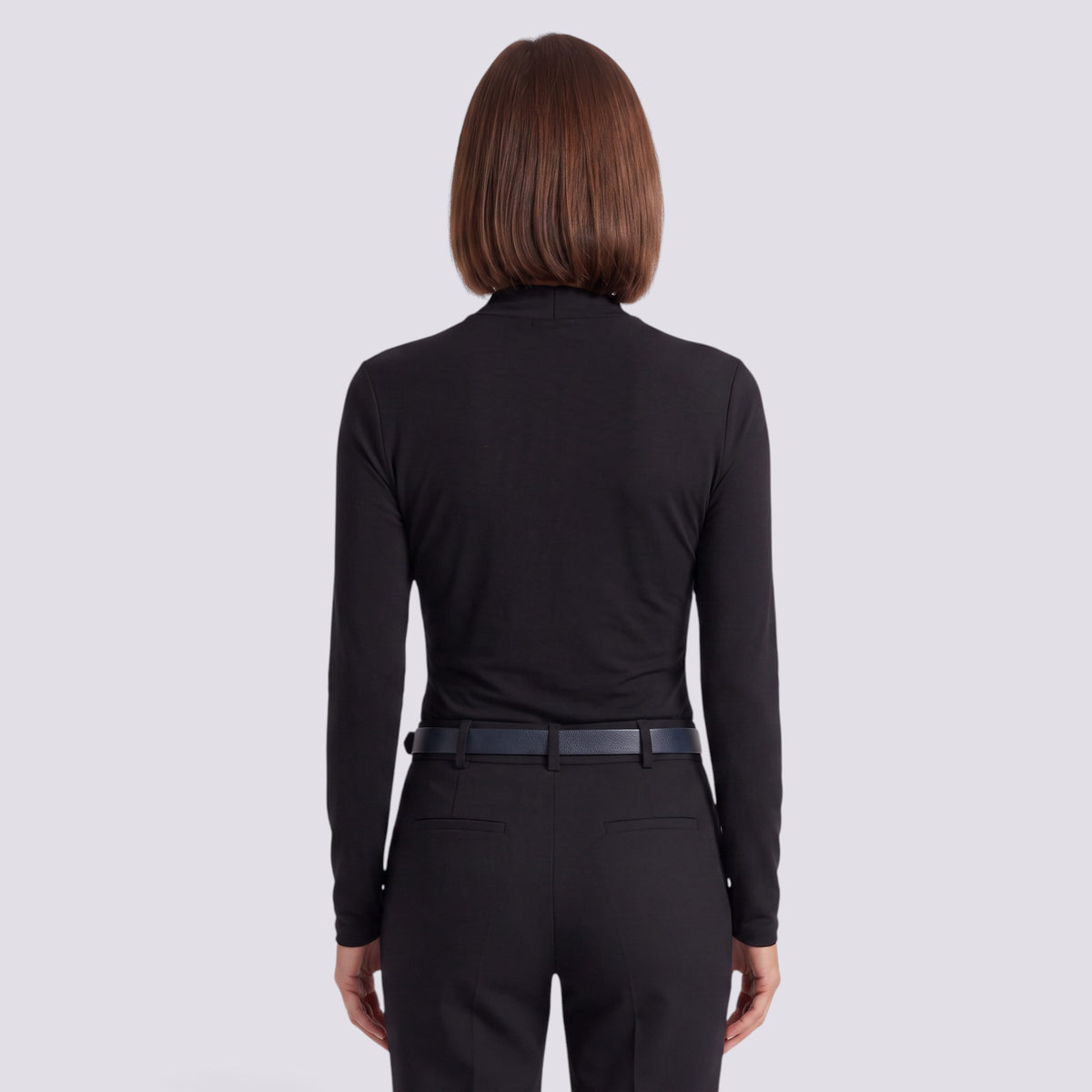 Blusa Mujer Manga Larga Escote Cruzado