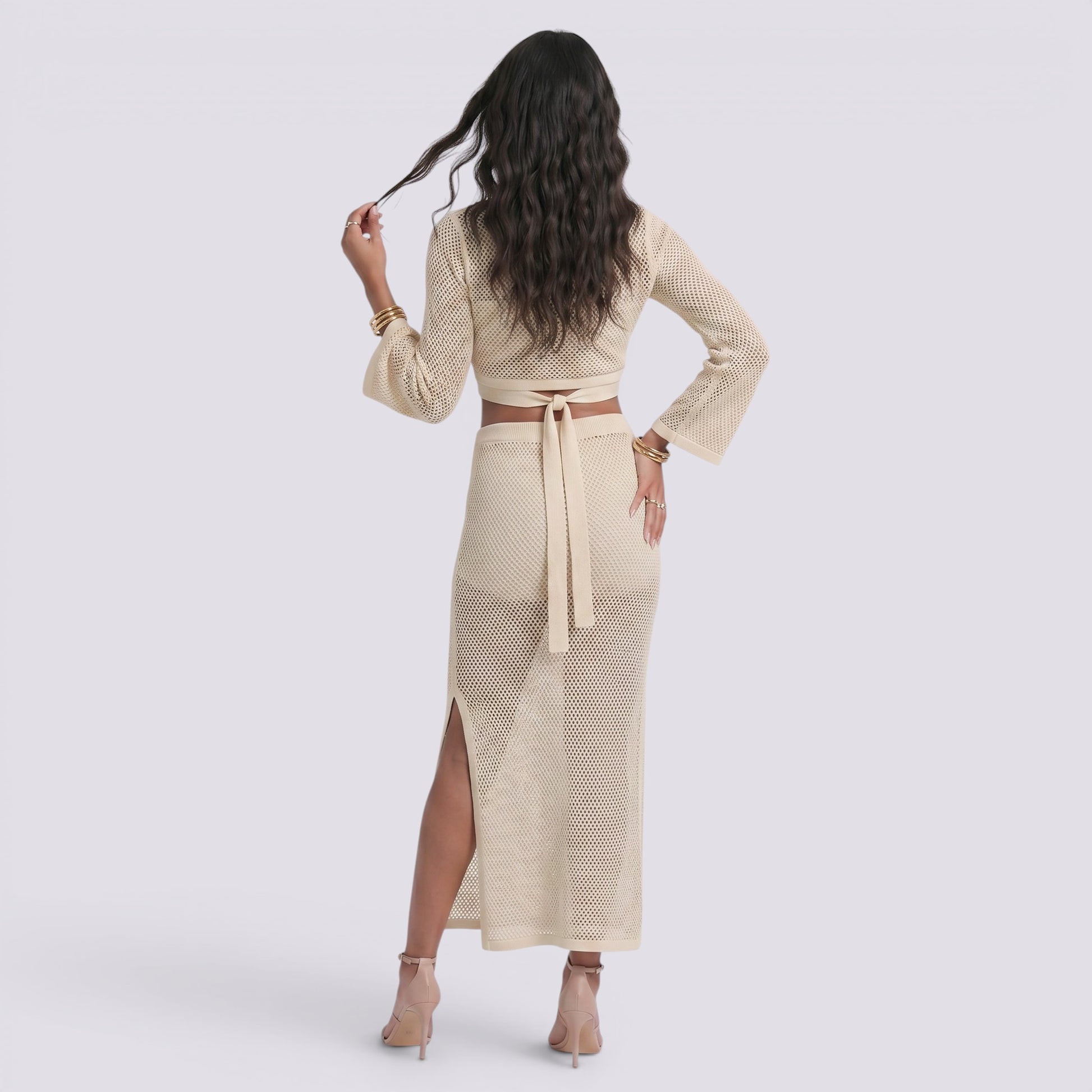 Conjunto de Falda y Top Mujer