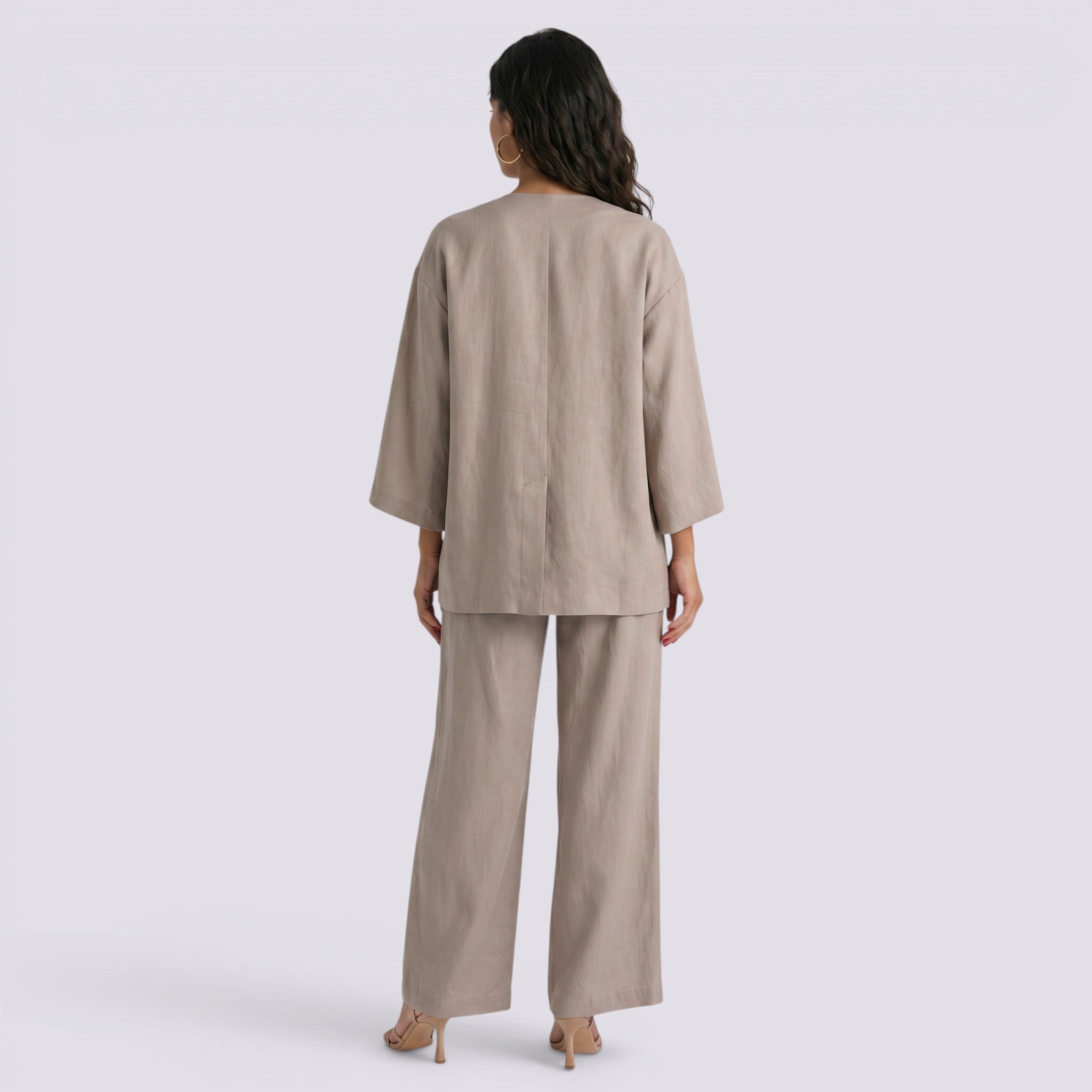 Conjunto Top y Pantalón Mujer Elegante