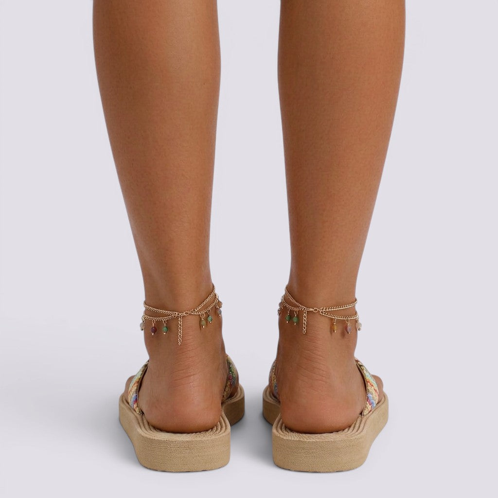 Sandalias Mujer Playa Cómodas Verano Elegantes