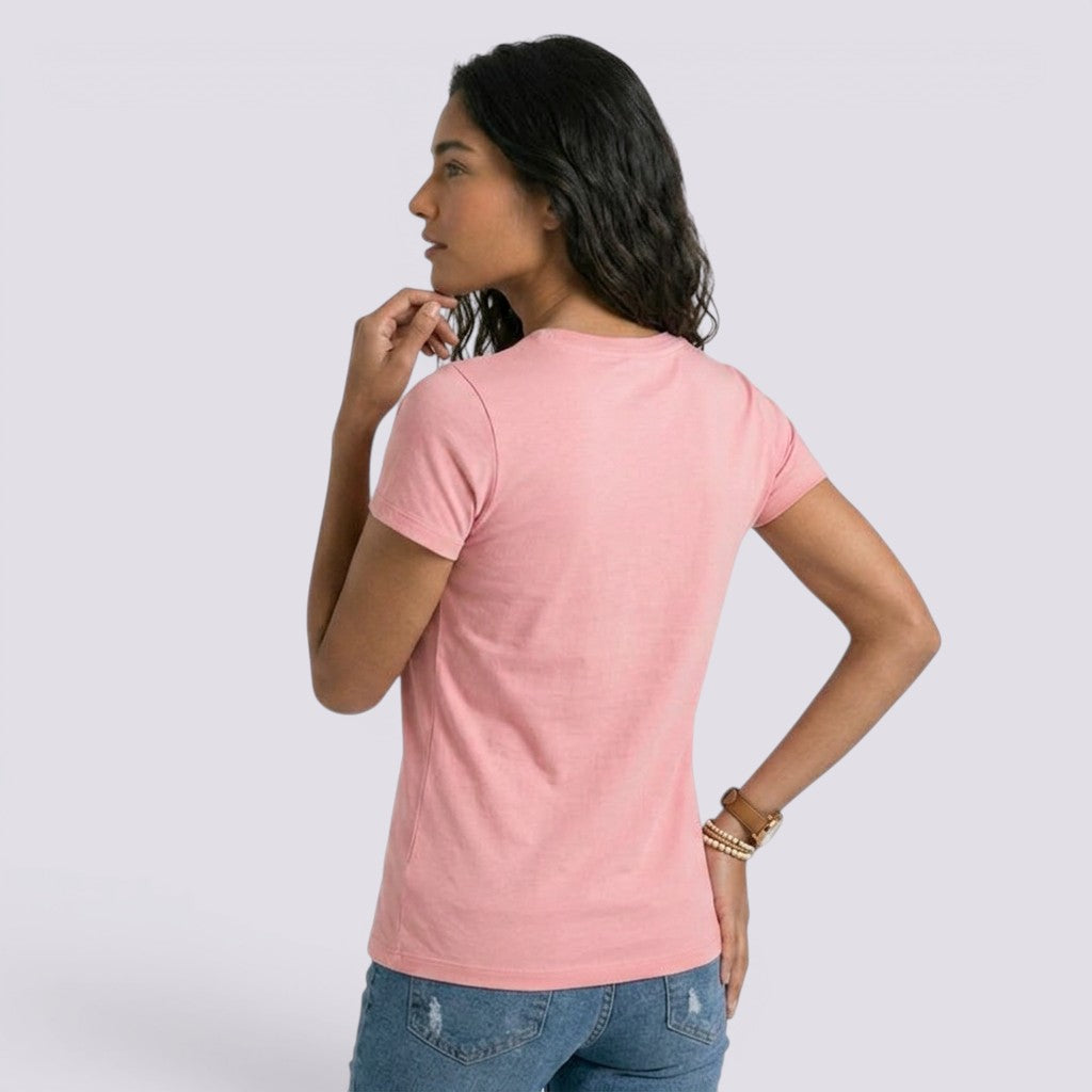 Camiseta Mujer Manga Corta Estampada