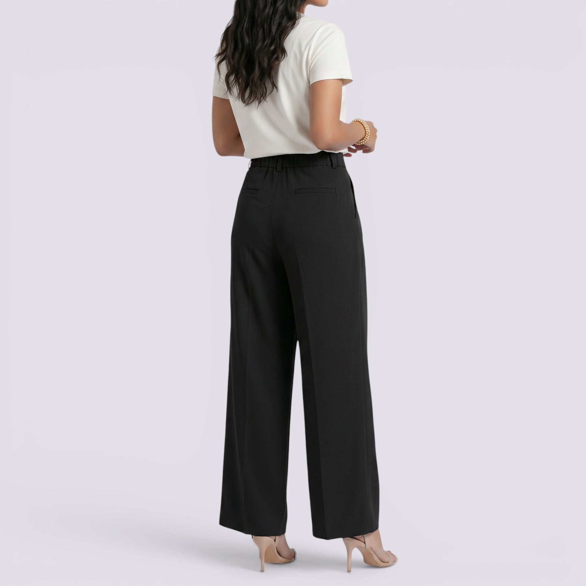 Pantalones Palazzo Mujer Elegantes