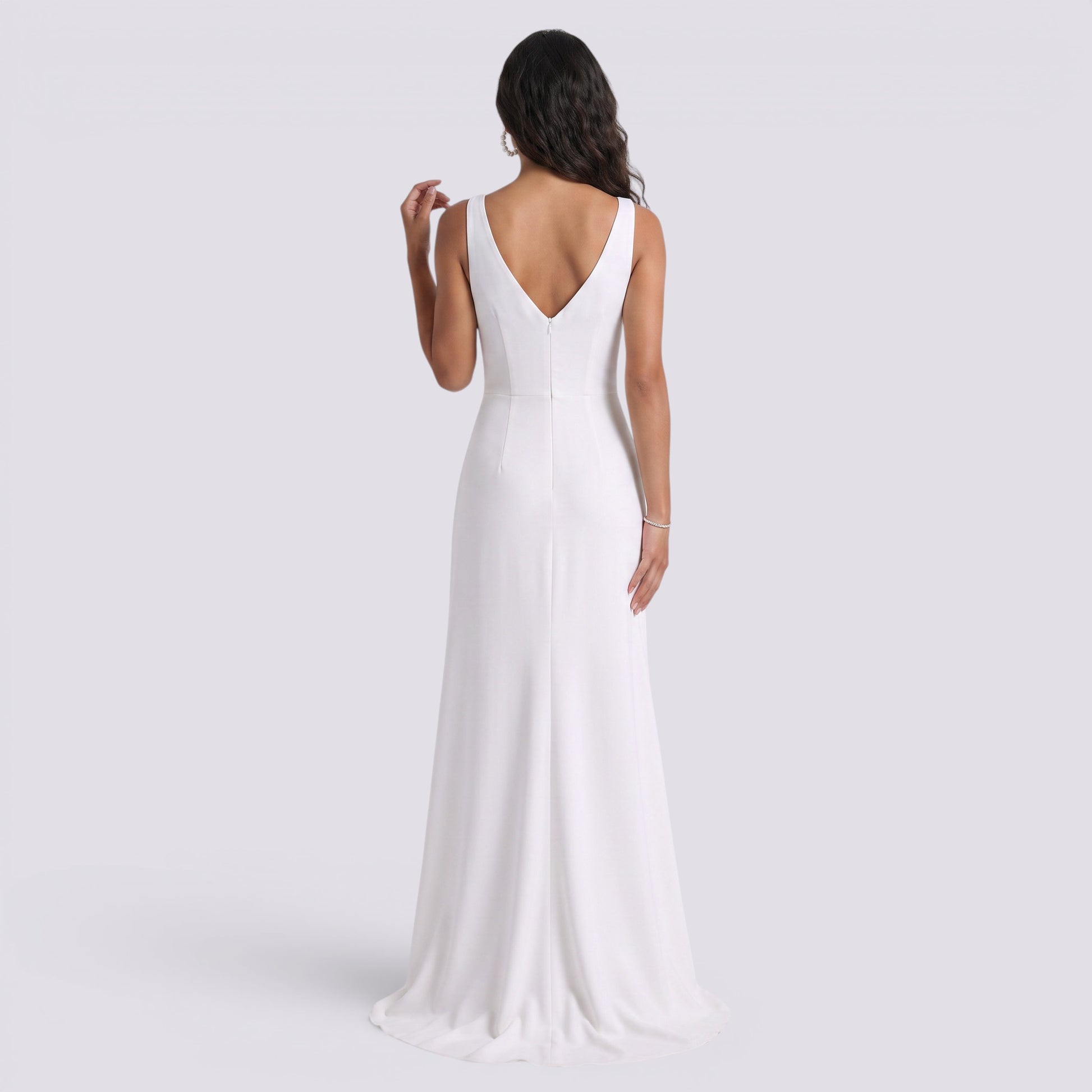 Vestido de Lentejuelas Mujer Espalda Descubierta