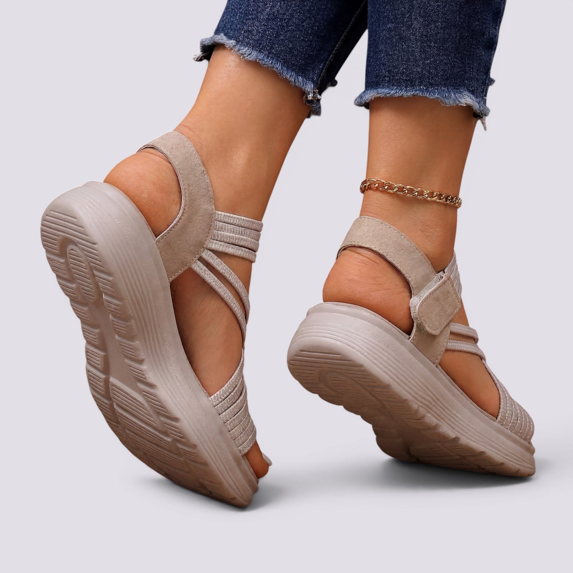 Sandalias Cuña Mujer Verano