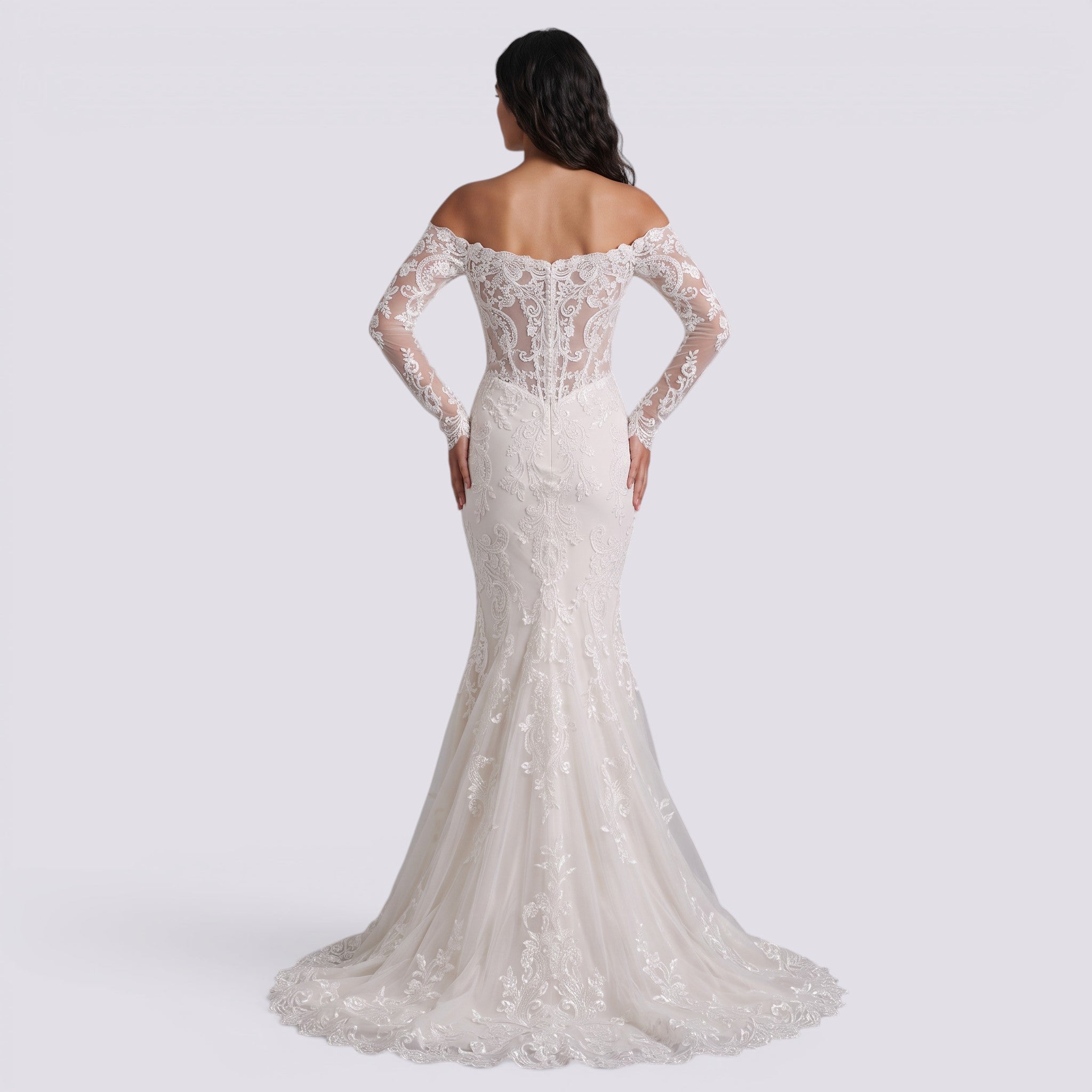 Vestido de Novia Mujer Corte Sirena