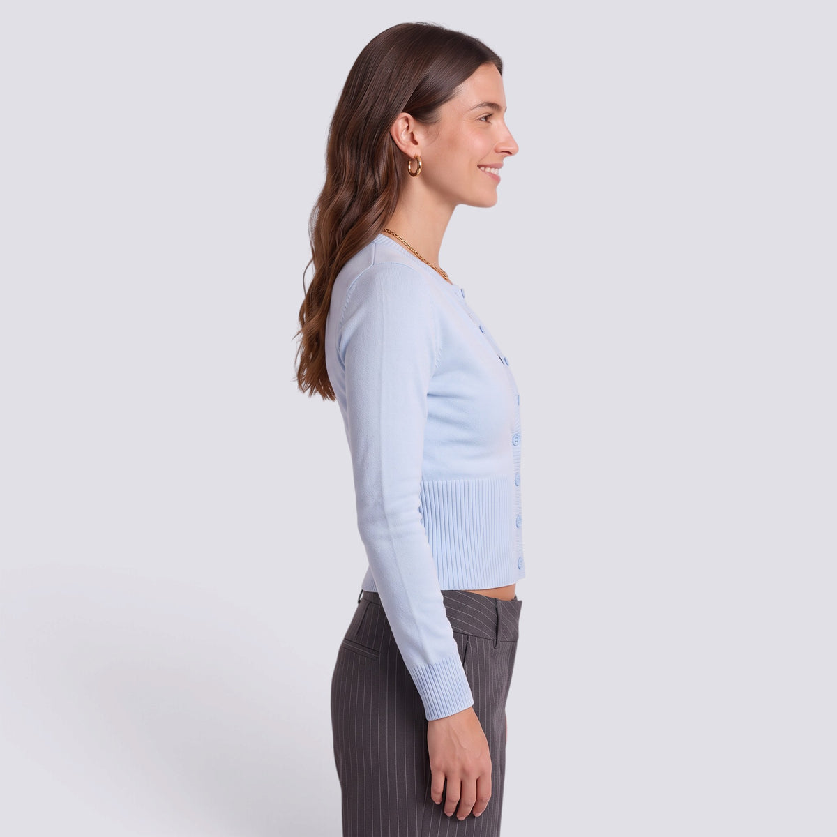 Camisa Mujer Manga Larga con Botones