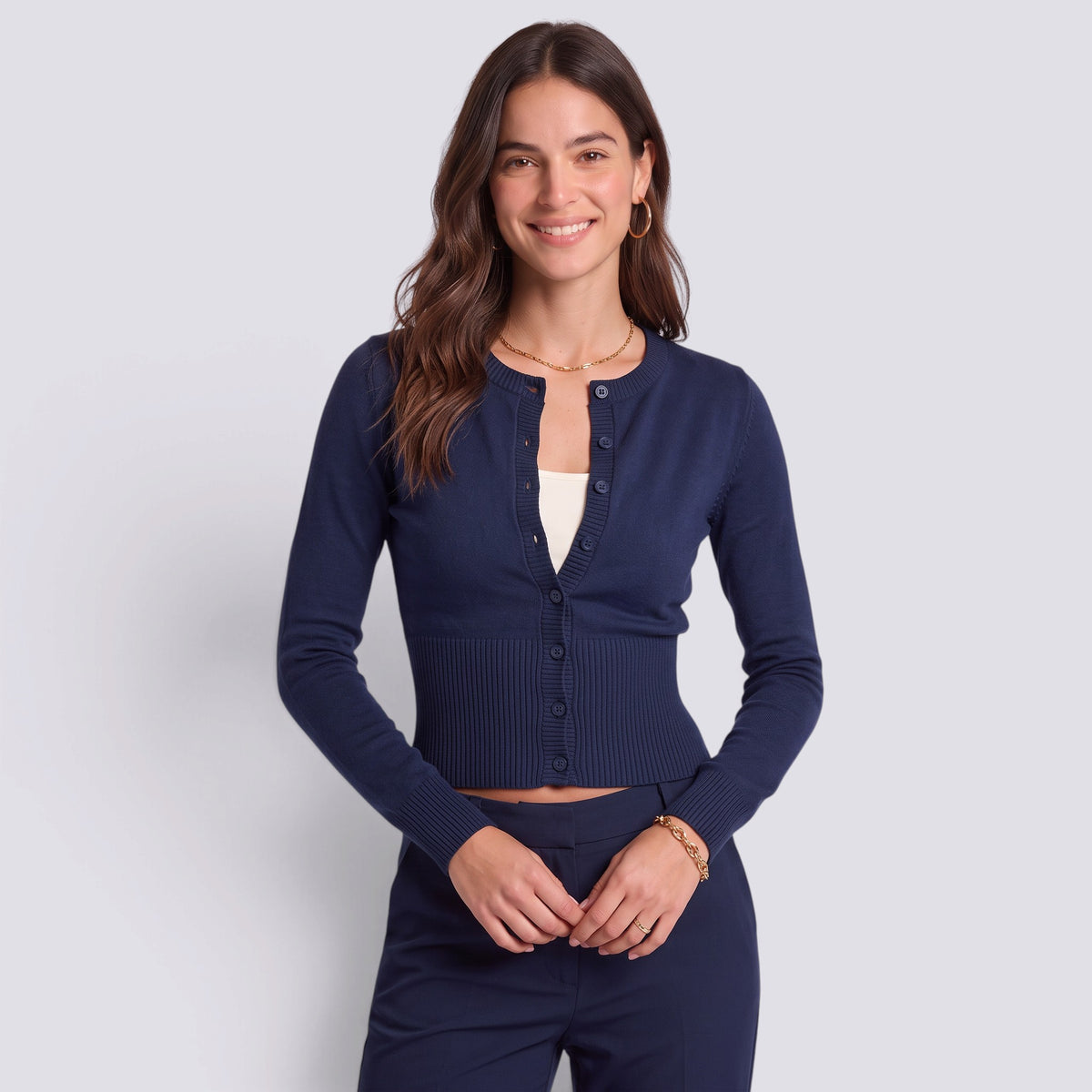 Camisa Mujer Manga Larga con Botones