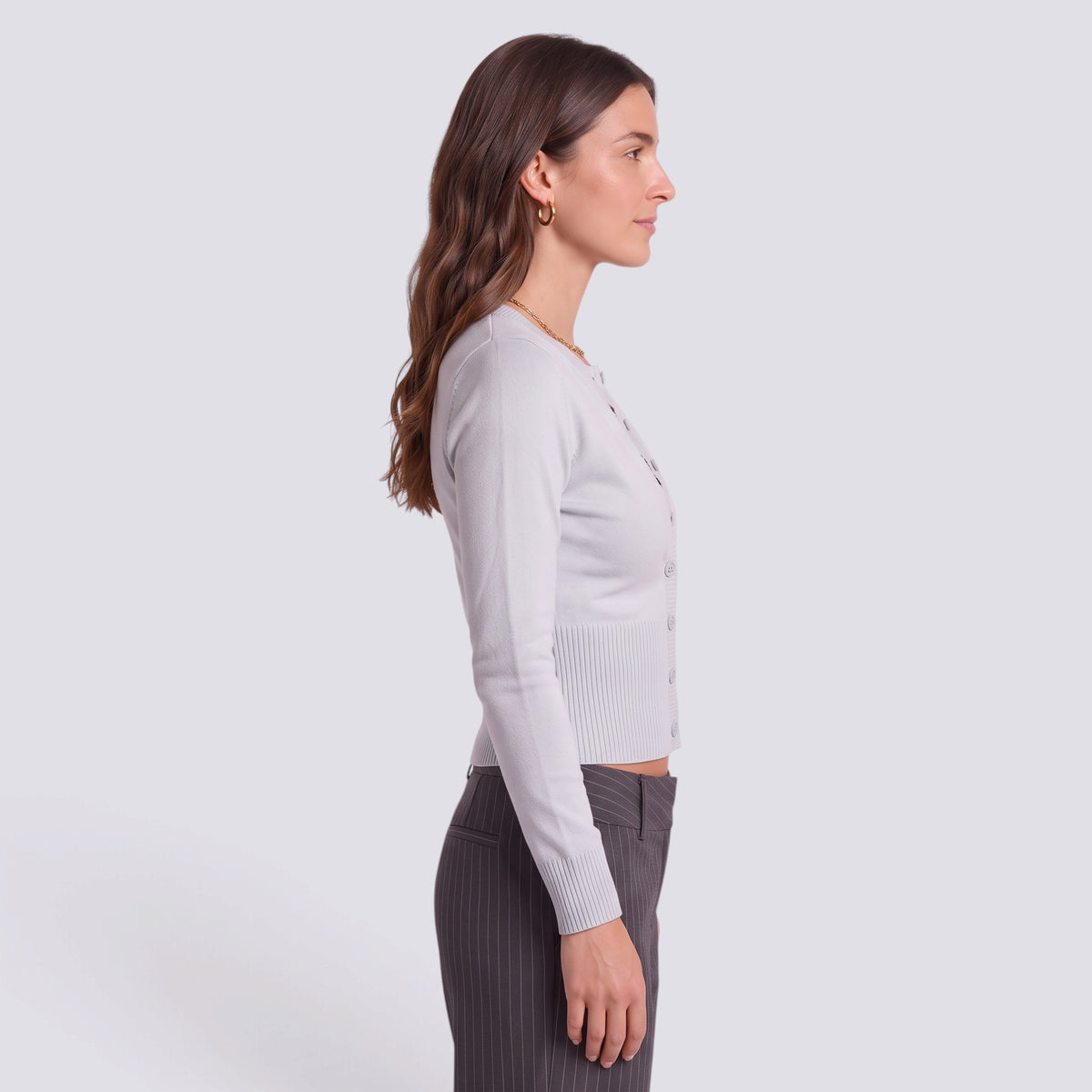 Camisa Mujer Manga Larga con Botones