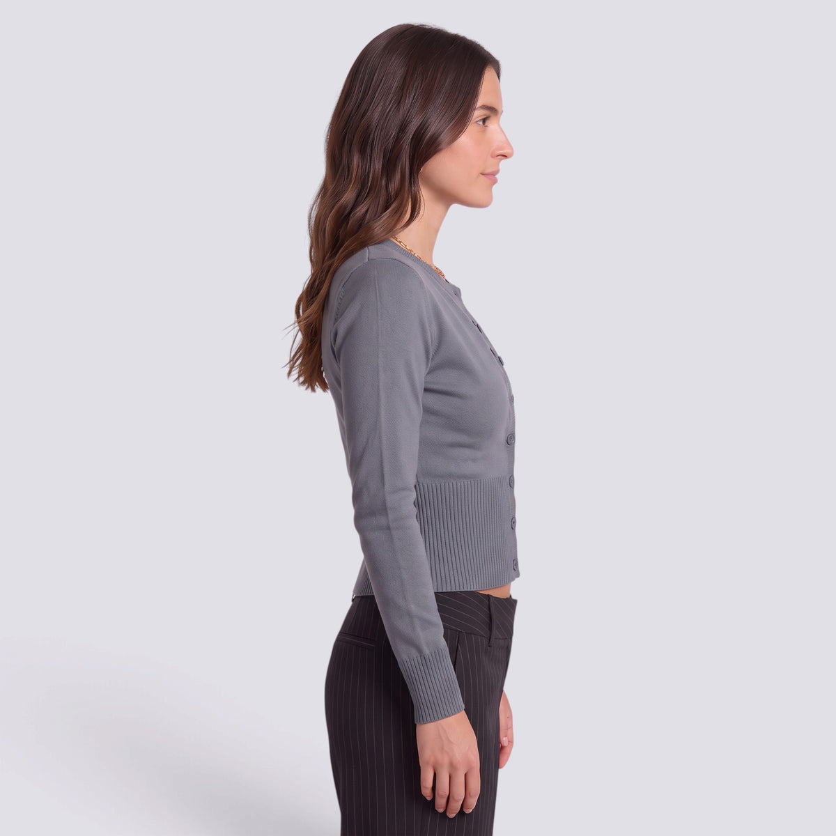 Camisa Mujer Manga Larga con Botones