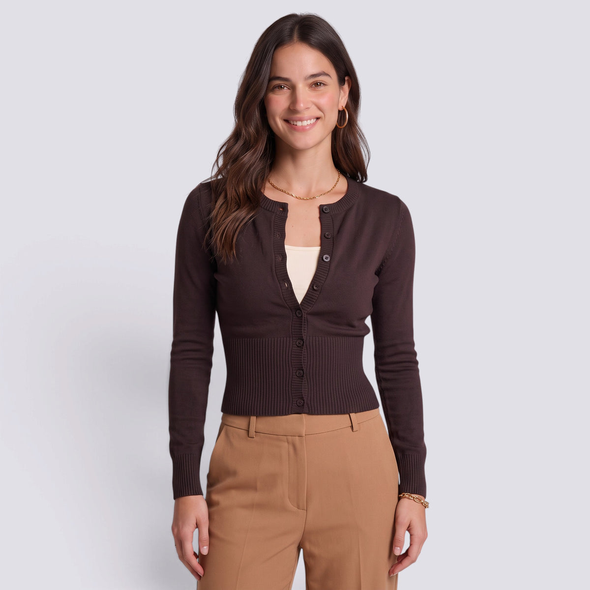 Camisa Mujer Manga Larga con Botones