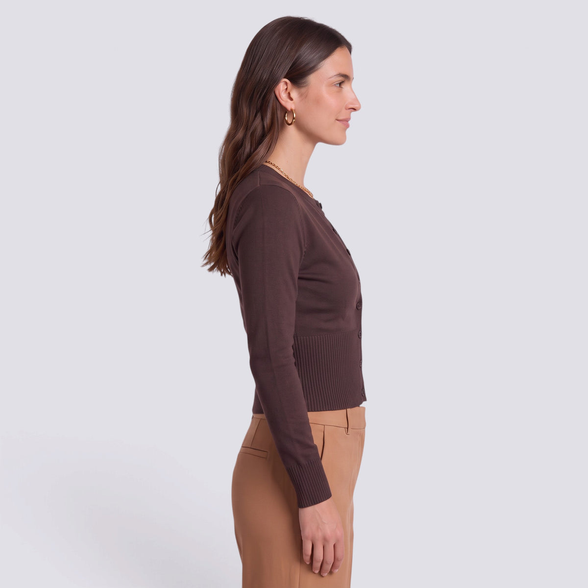 Camisa Mujer Manga Larga con Botones