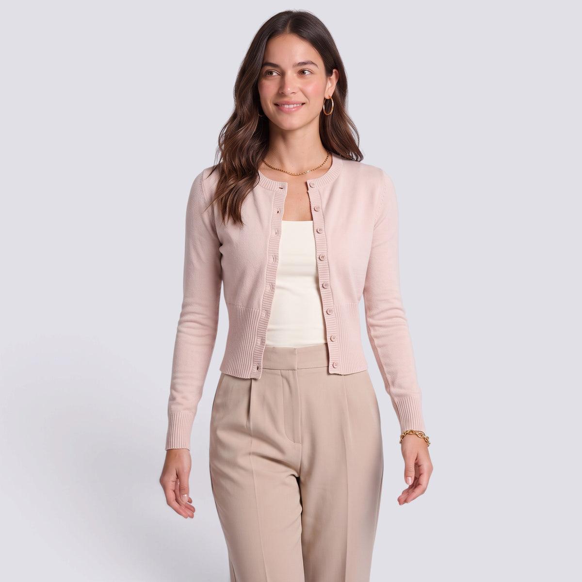 Camisa Mujer Manga Larga con Botones